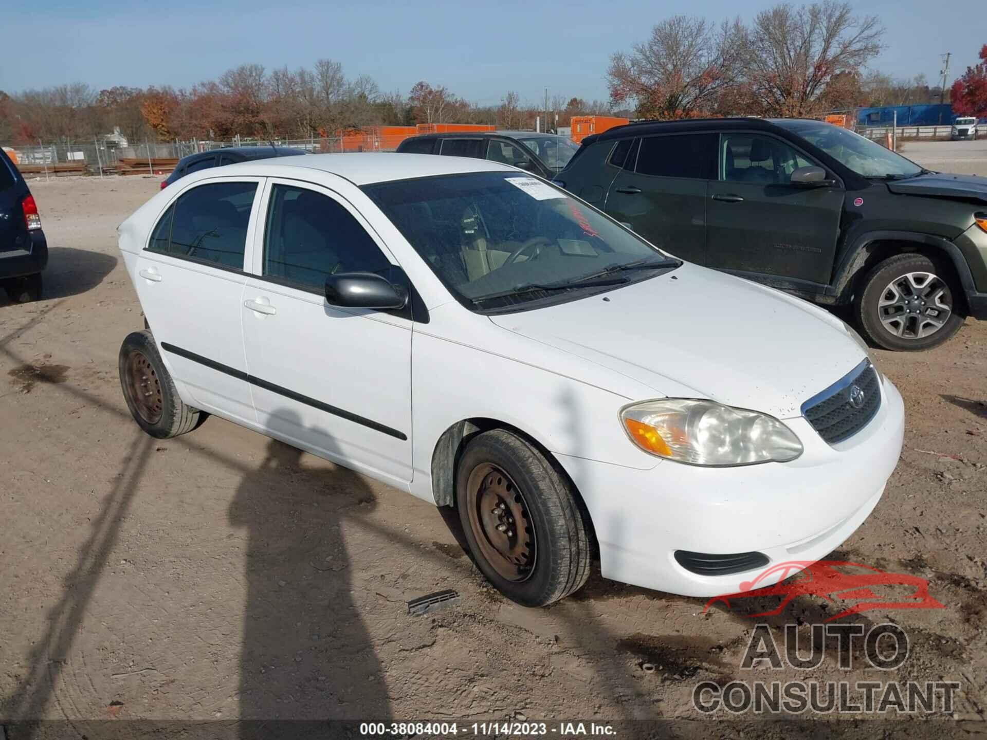 TOYOTA COROLLA 2008 - 2T1BR32E28C899180