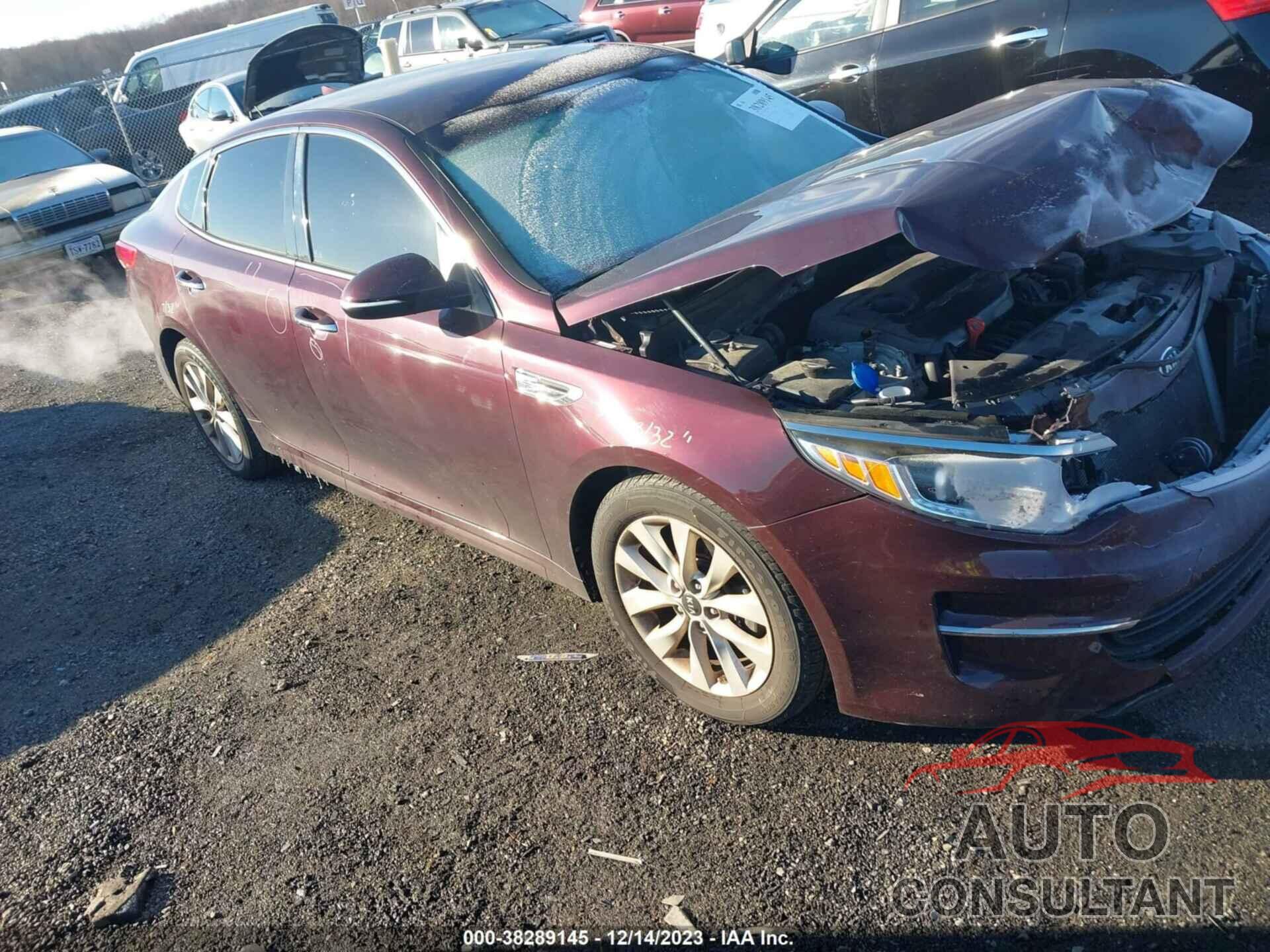 KIA OPTIMA 2016 - 5XXGU4L3XGG021186
