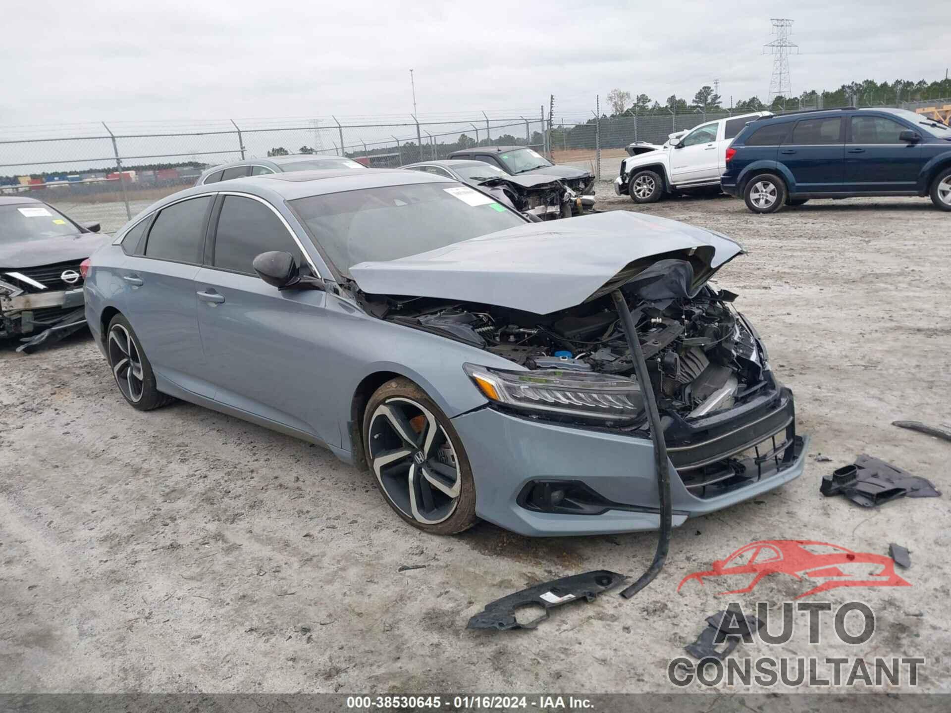 HONDA ACCORD 2021 - 1HGCV2F38MA031672