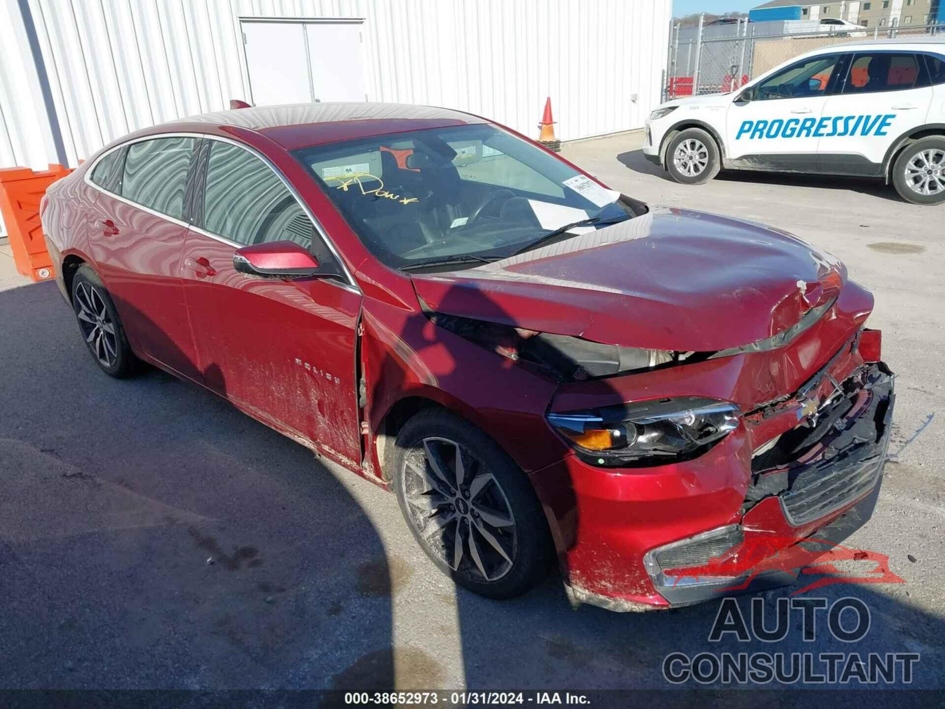 CHEVROLET MALIBU 2017 - 1G1ZE5ST1HF288075