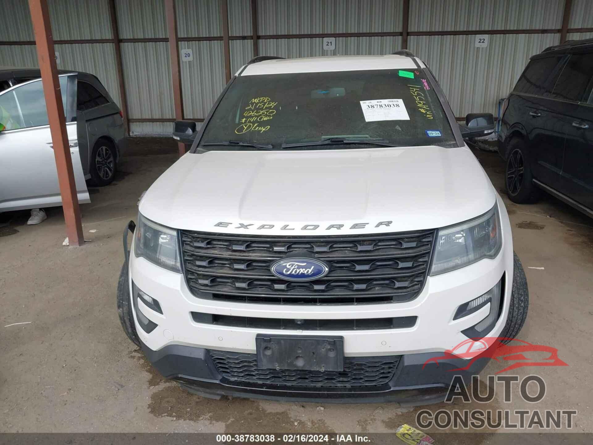 FORD EXPLORER 2016 - 1FM5K8GT7GGA95541