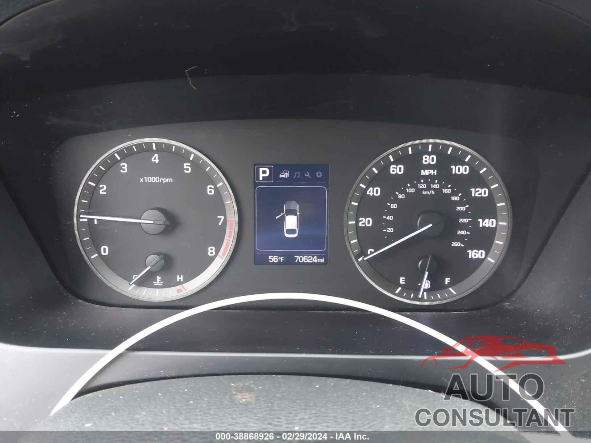 HYUNDAI SONATA 2016 - 5NPE24AF8GH319167