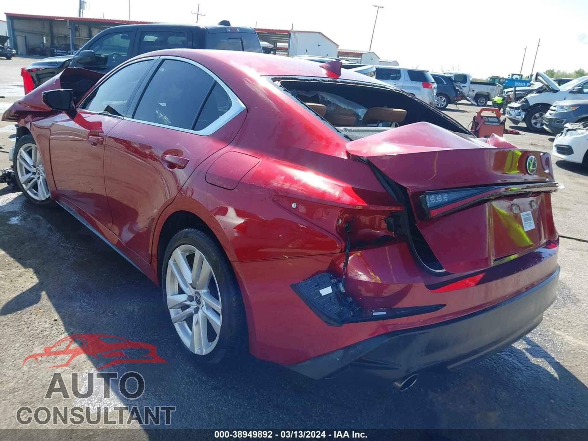 LEXUS IS 2021 - JTHAA1D22M5114592