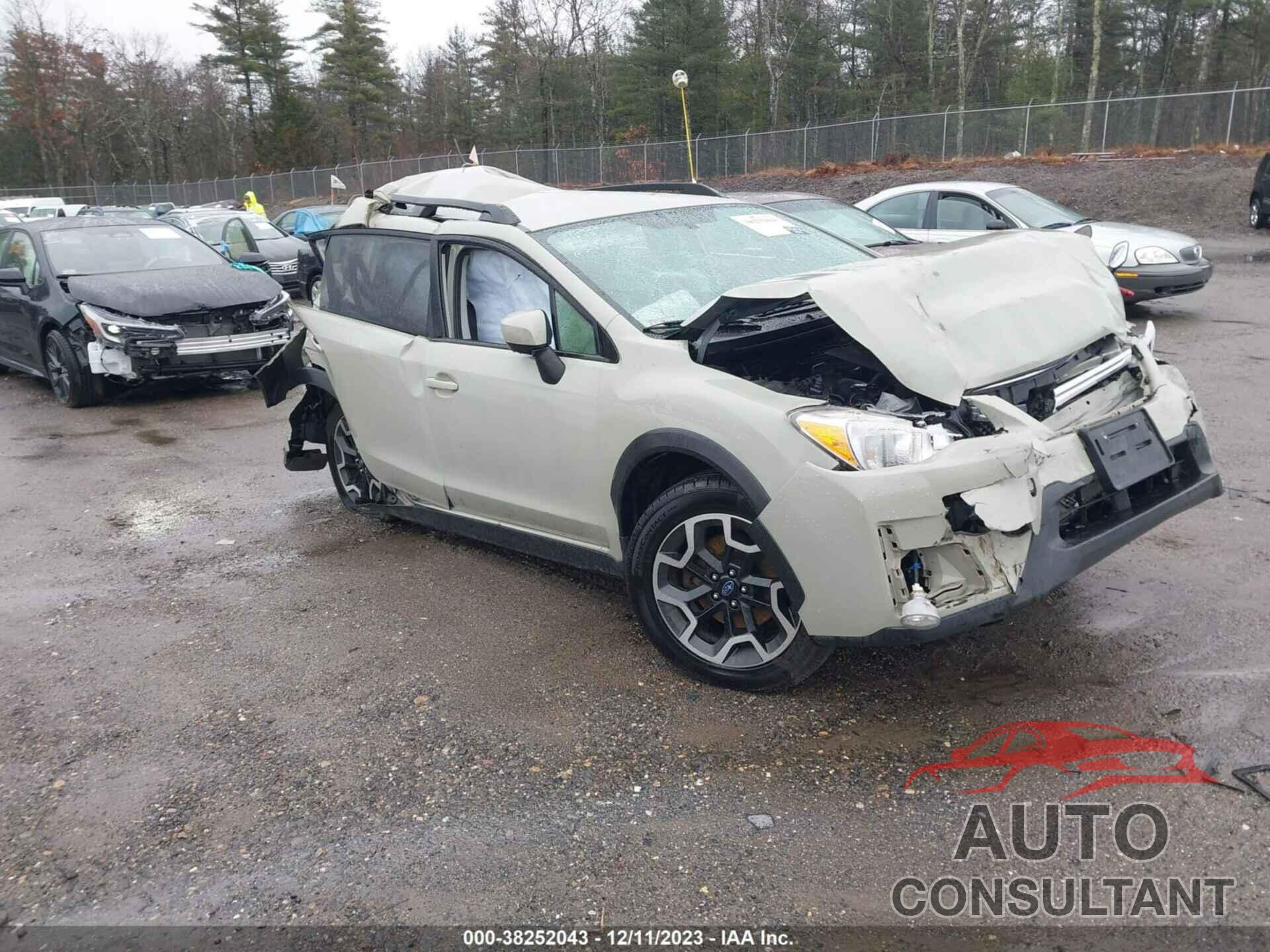 SUBARU CROSSTREK 2016 - JF2GPABCXG8320690