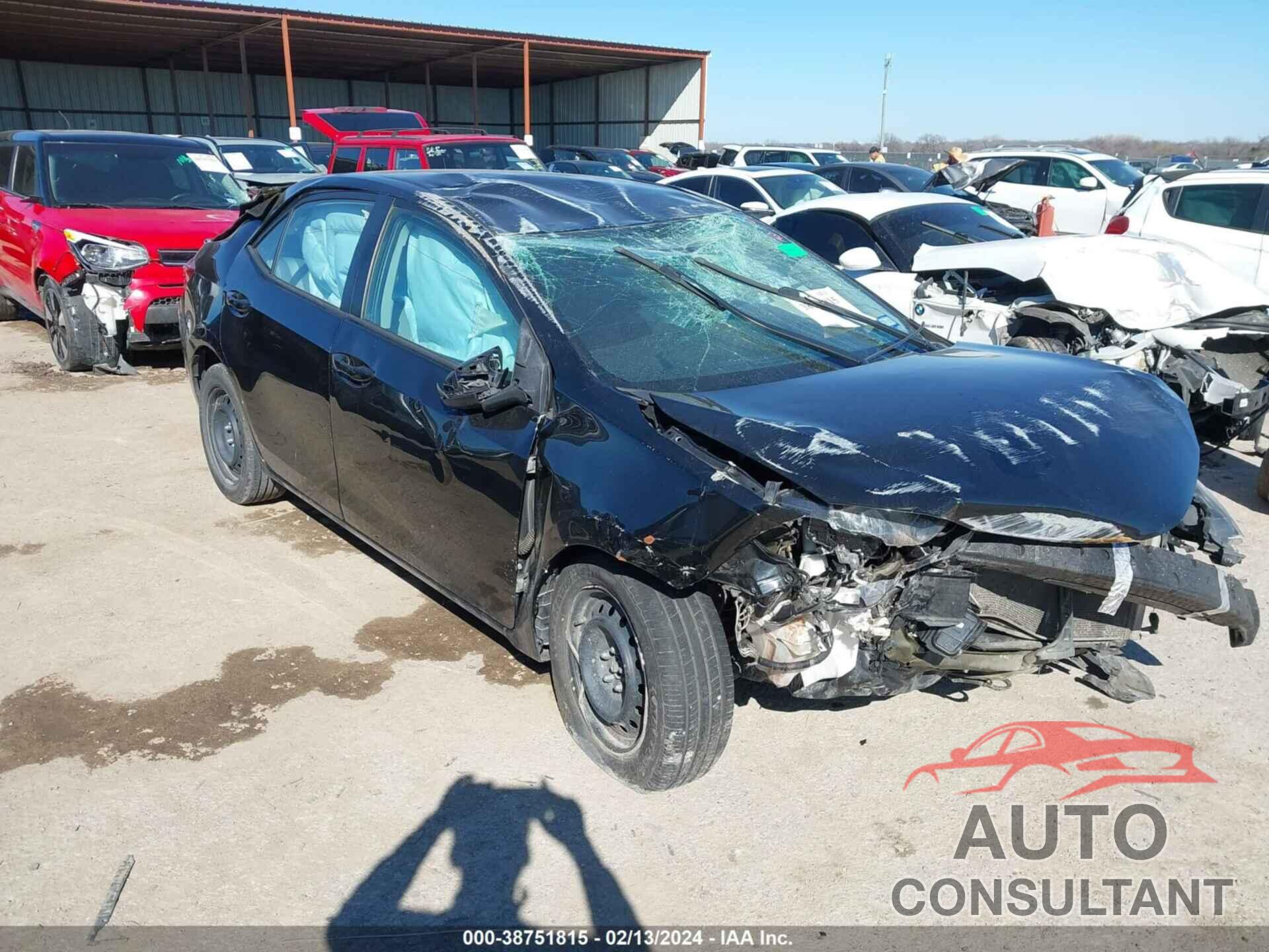 TOYOTA COROLLA 2018 - 2T1BURHE9JC066006