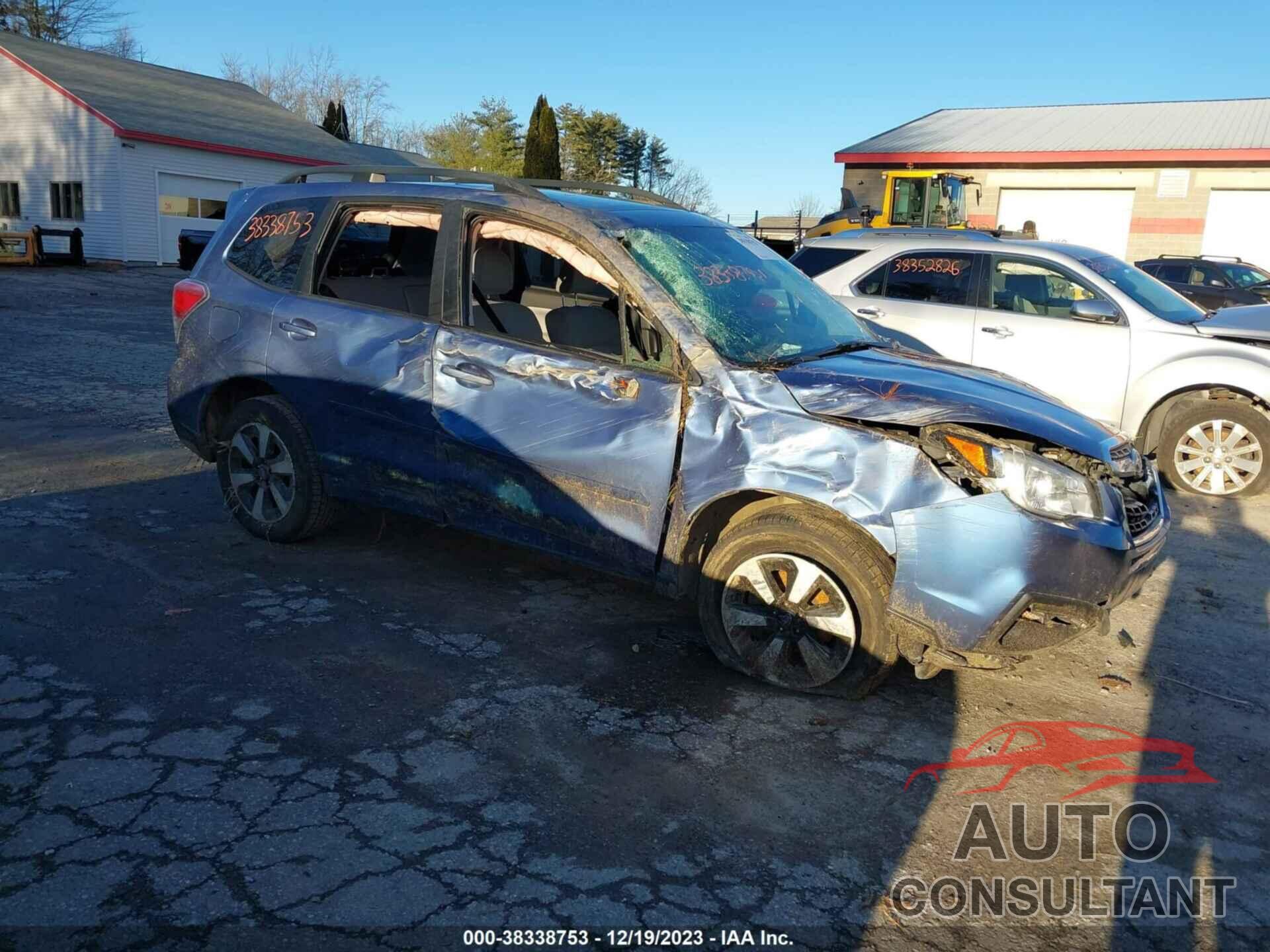 SUBARU FORESTER 2018 - JF2SJAGC2JH559677