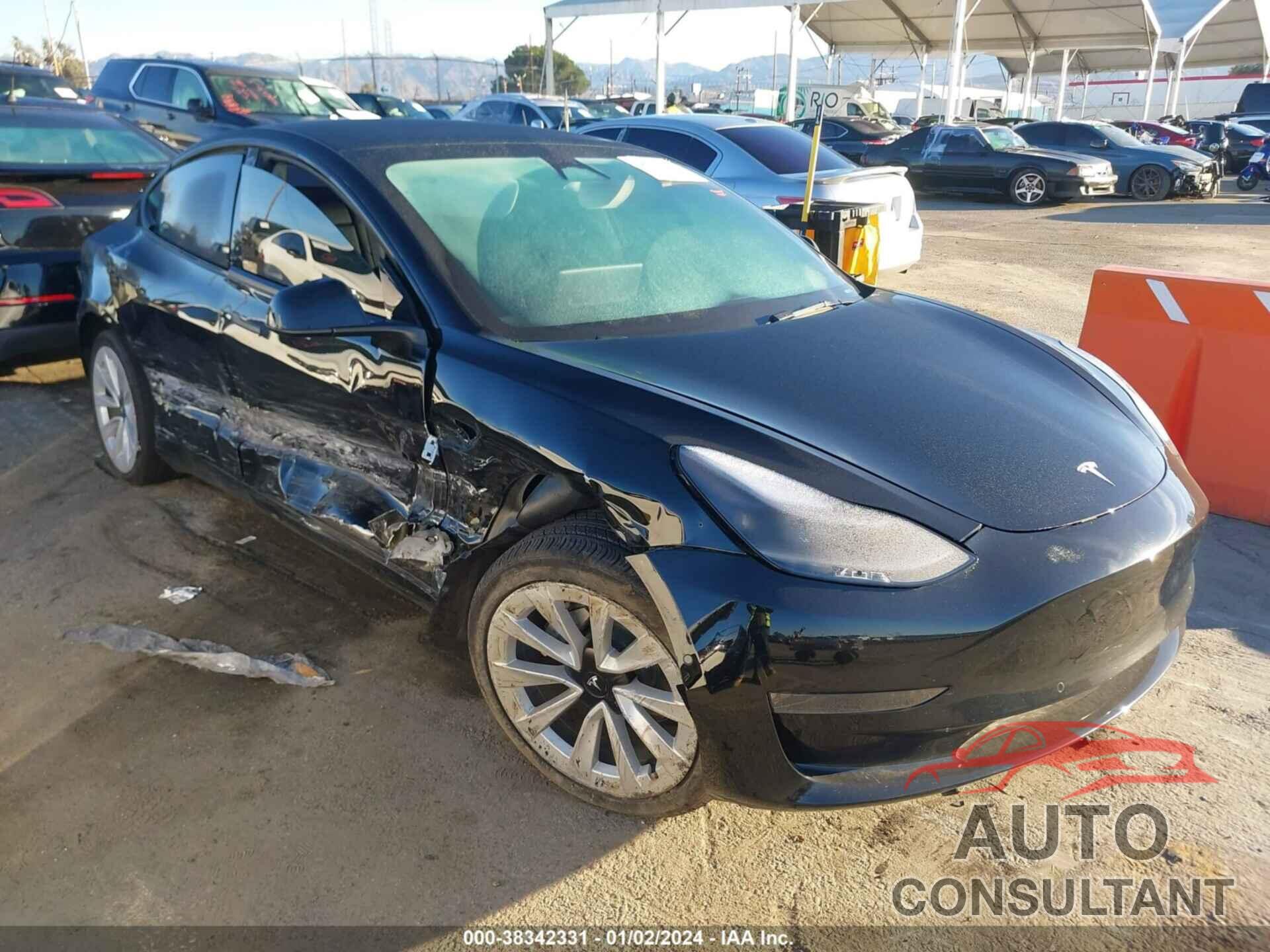 TESLA MODEL 3 2022 - 5YJ3E1EA9NF357725