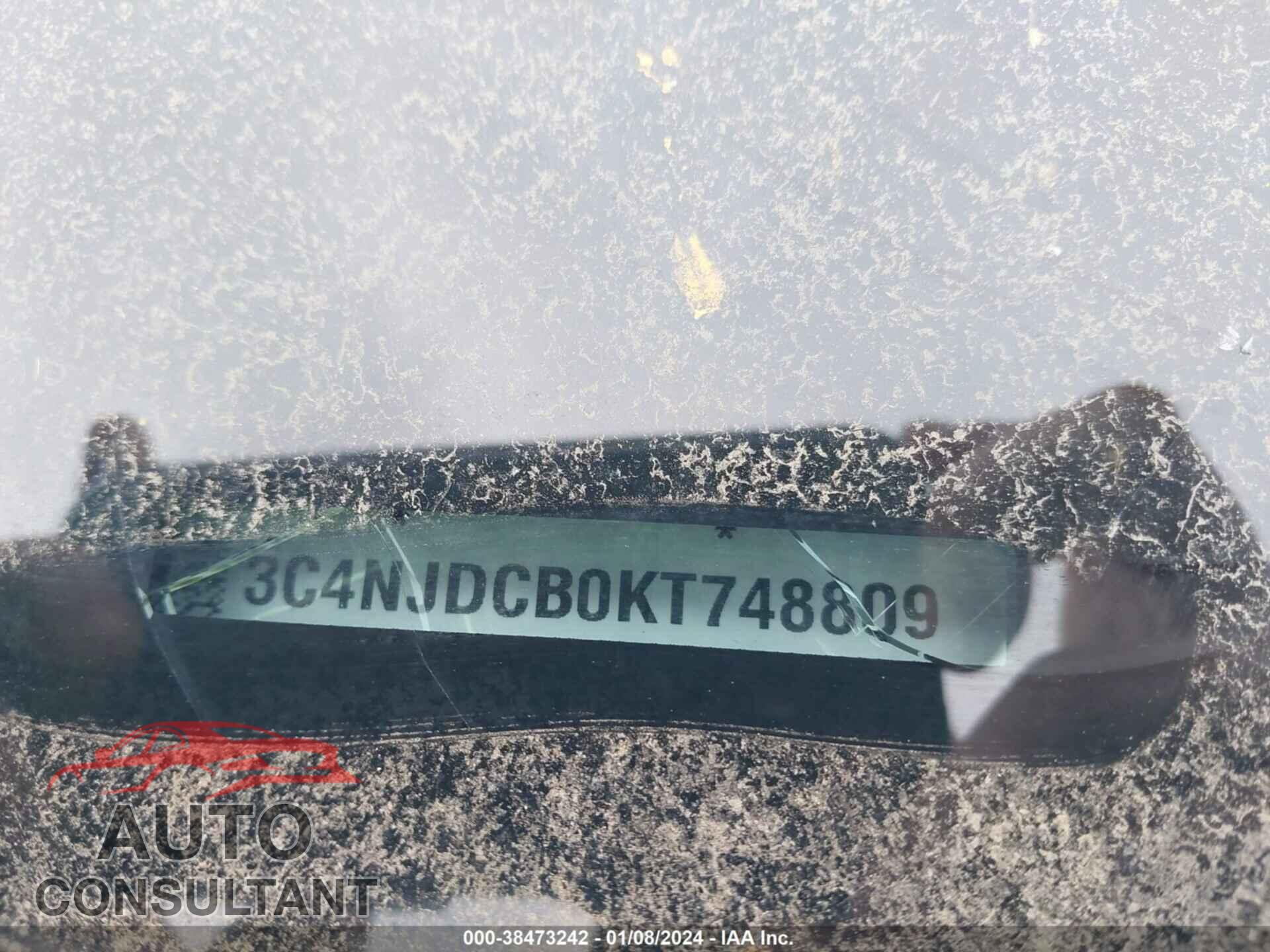 JEEP COMPASS 2019 - 3C4NJDCB0KT748809