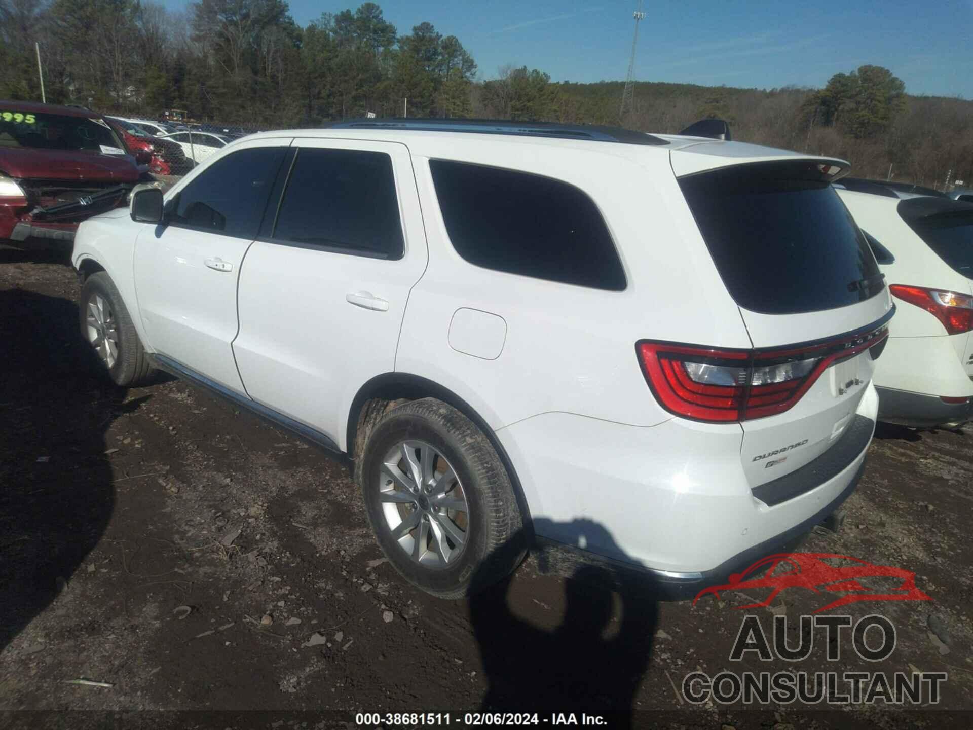 DODGE DURANGO 2021 - 1C4RDHAG3MC640746