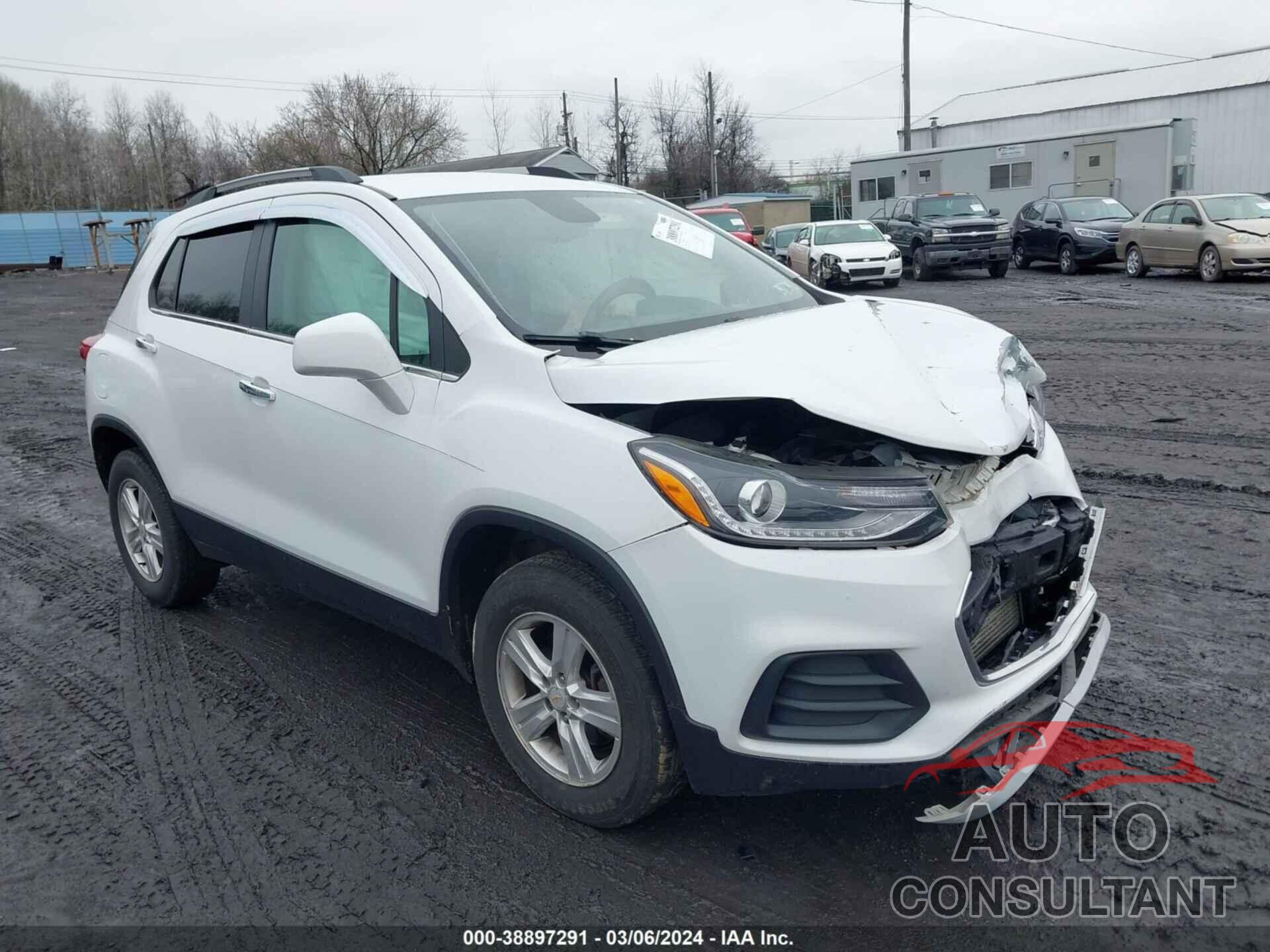 CHEVROLET TRAX 2017 - KL7CJPSB2HB114550