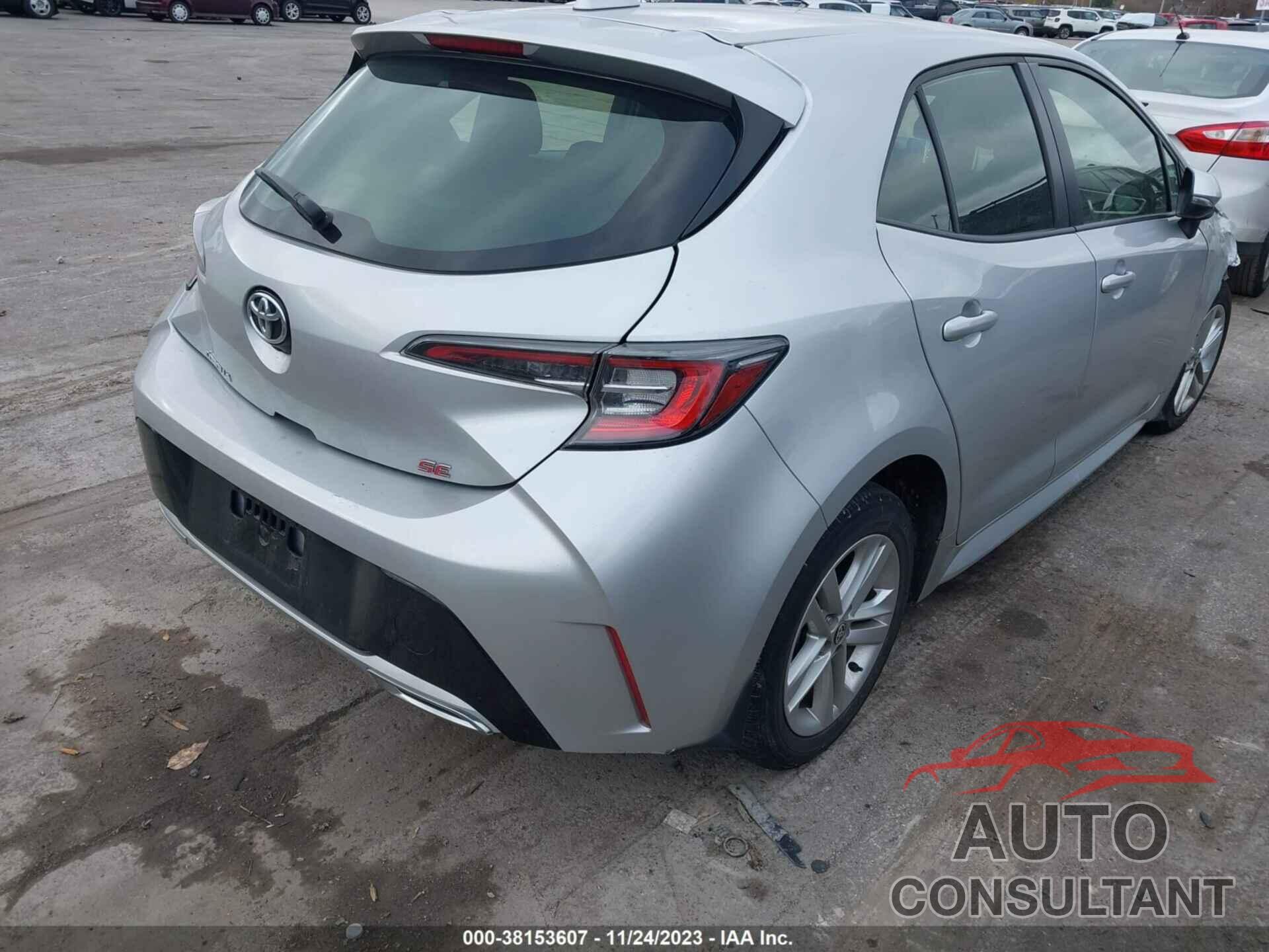 TOYOTA COROLLA 2020 - JTND4RBE7L3094248