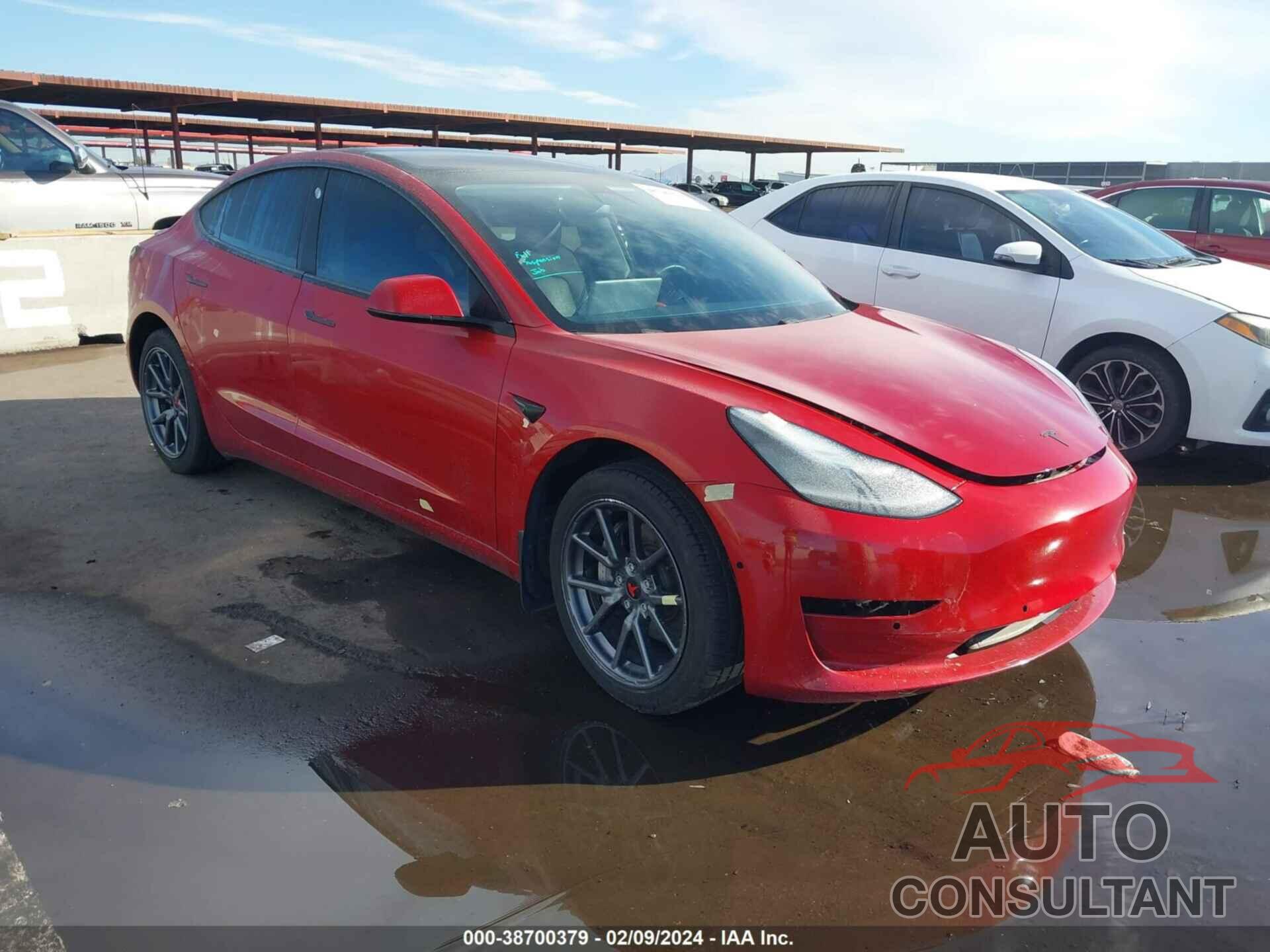 TESLA MODEL 3 2019 - 5YJ3E1EB8KF465127