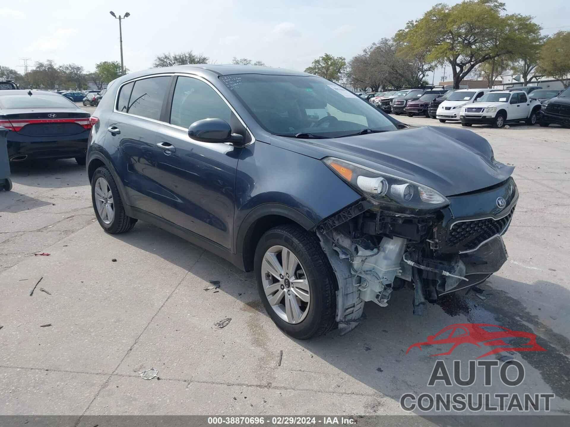 KIA SPORTAGE 2019 - KNDPM3AC1K7533238