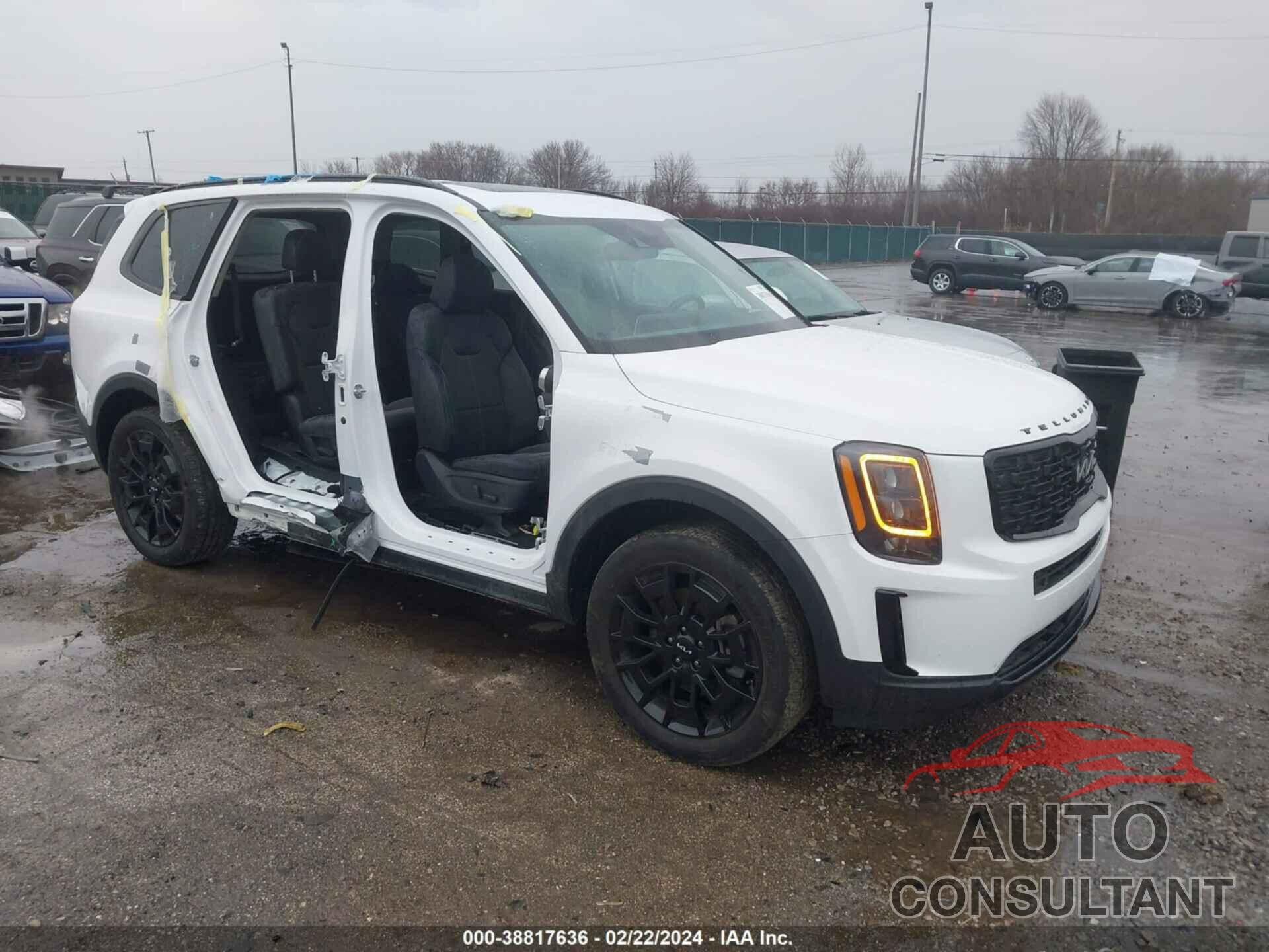 KIA TELLURIDE 2022 - 5XYP3DHC7NG310238