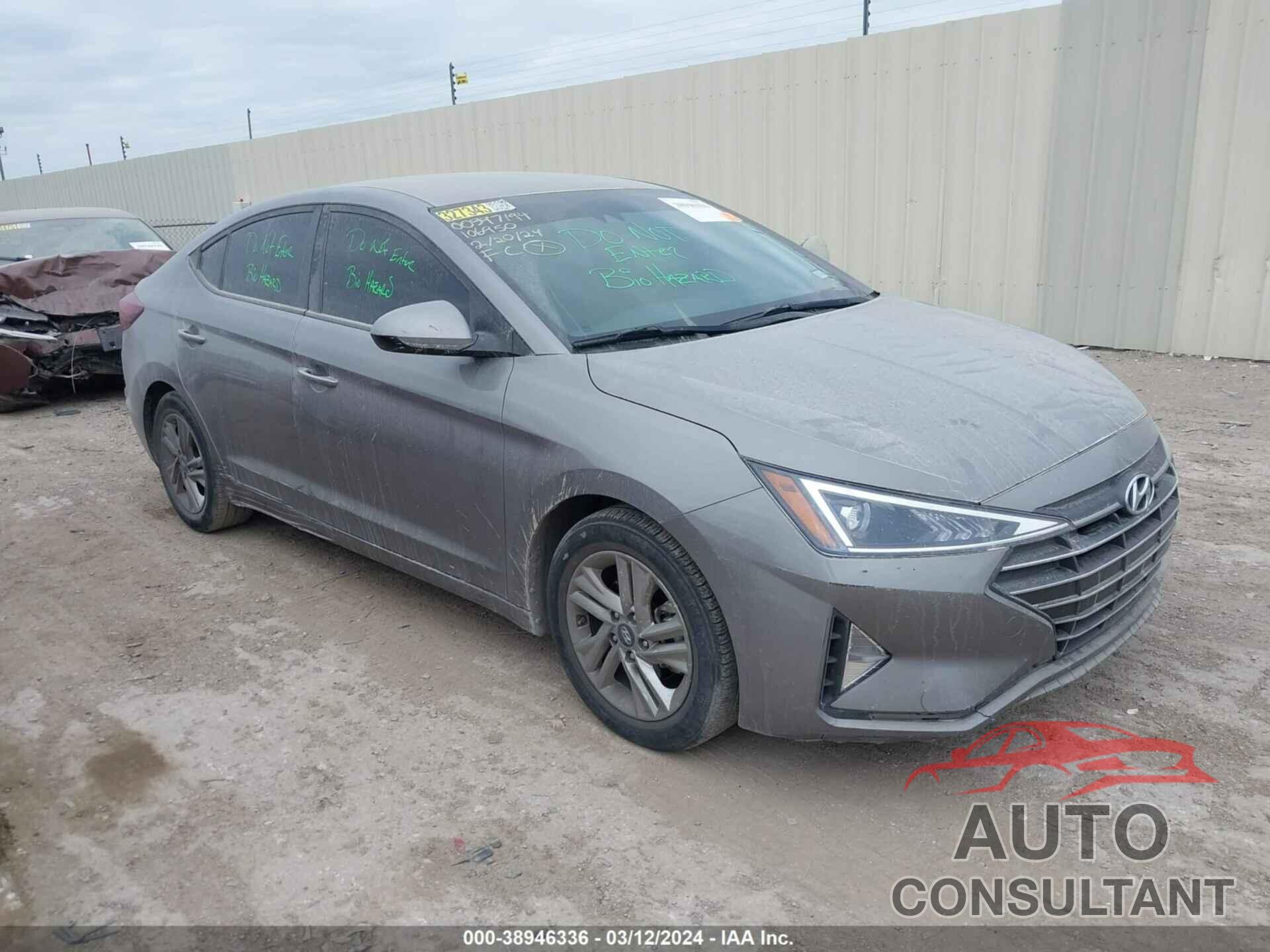 HYUNDAI ELANTRA 2020 - KMHD84LF6LU106950