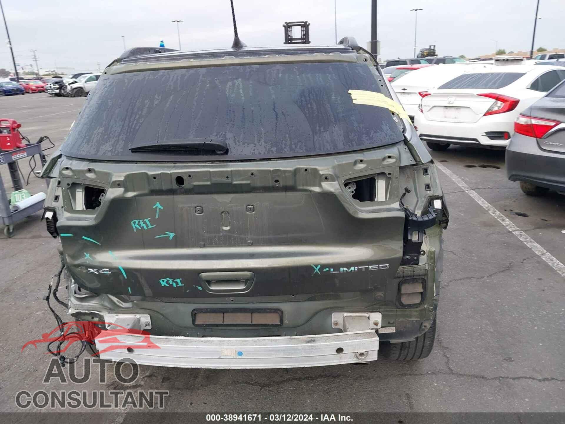 JEEP COMPASS 2017 - 3C4NJDCB2HT634335