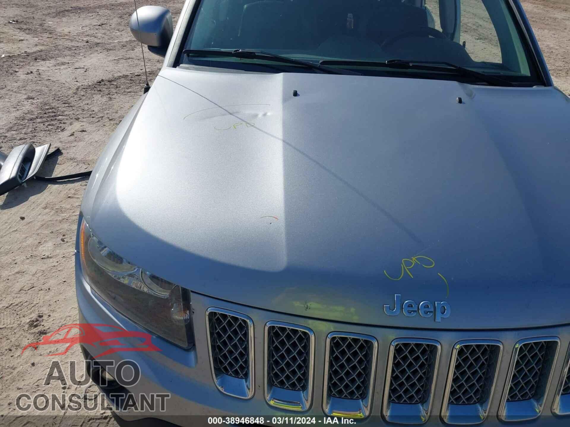 JEEP COMPASS 2017 - 1C4NJCEA1HD206678