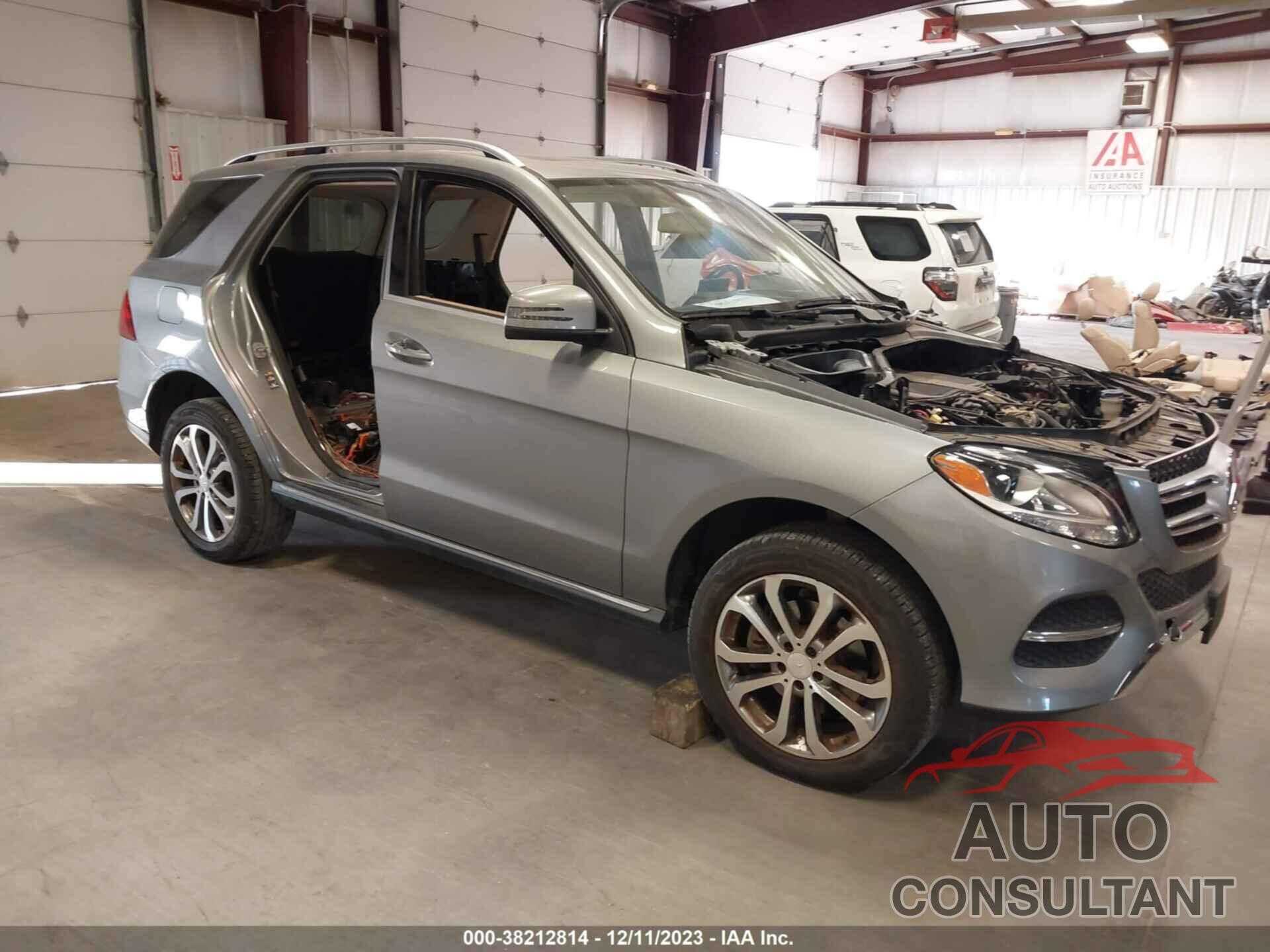 MERCEDES-BENZ GLE 350 2016 - 4JGDA5JB9GA712177