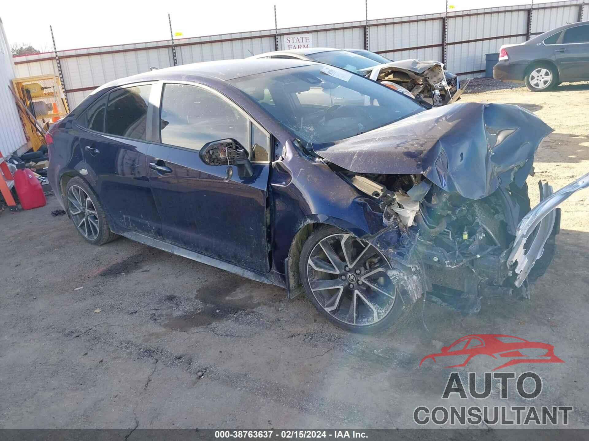 TOYOTA COROLLA 2021 - JTDS4MCE5MJ069536