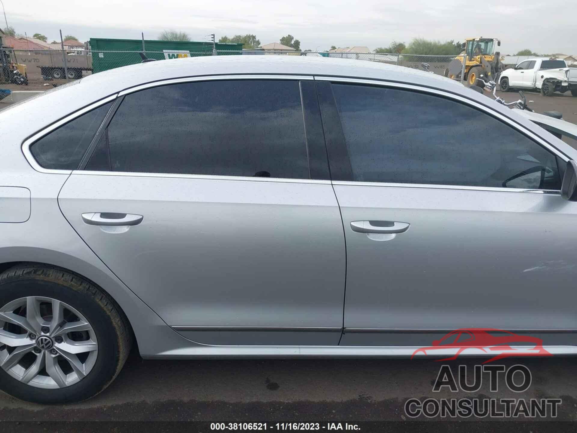 VOLKSWAGEN PASSAT 2016 - 1VWAT7A36GC061775