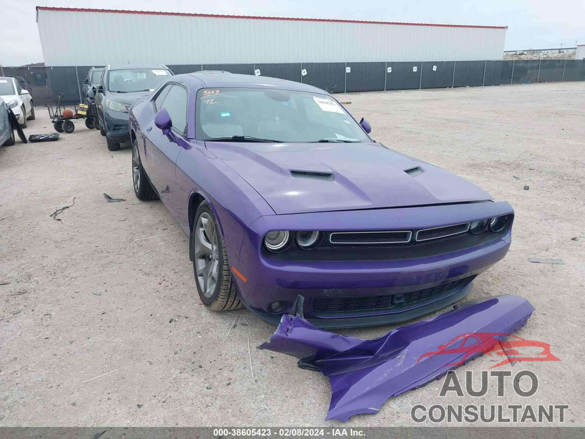 DODGE CHALLENGER 2016 - 2C3CDZAG2GH195501