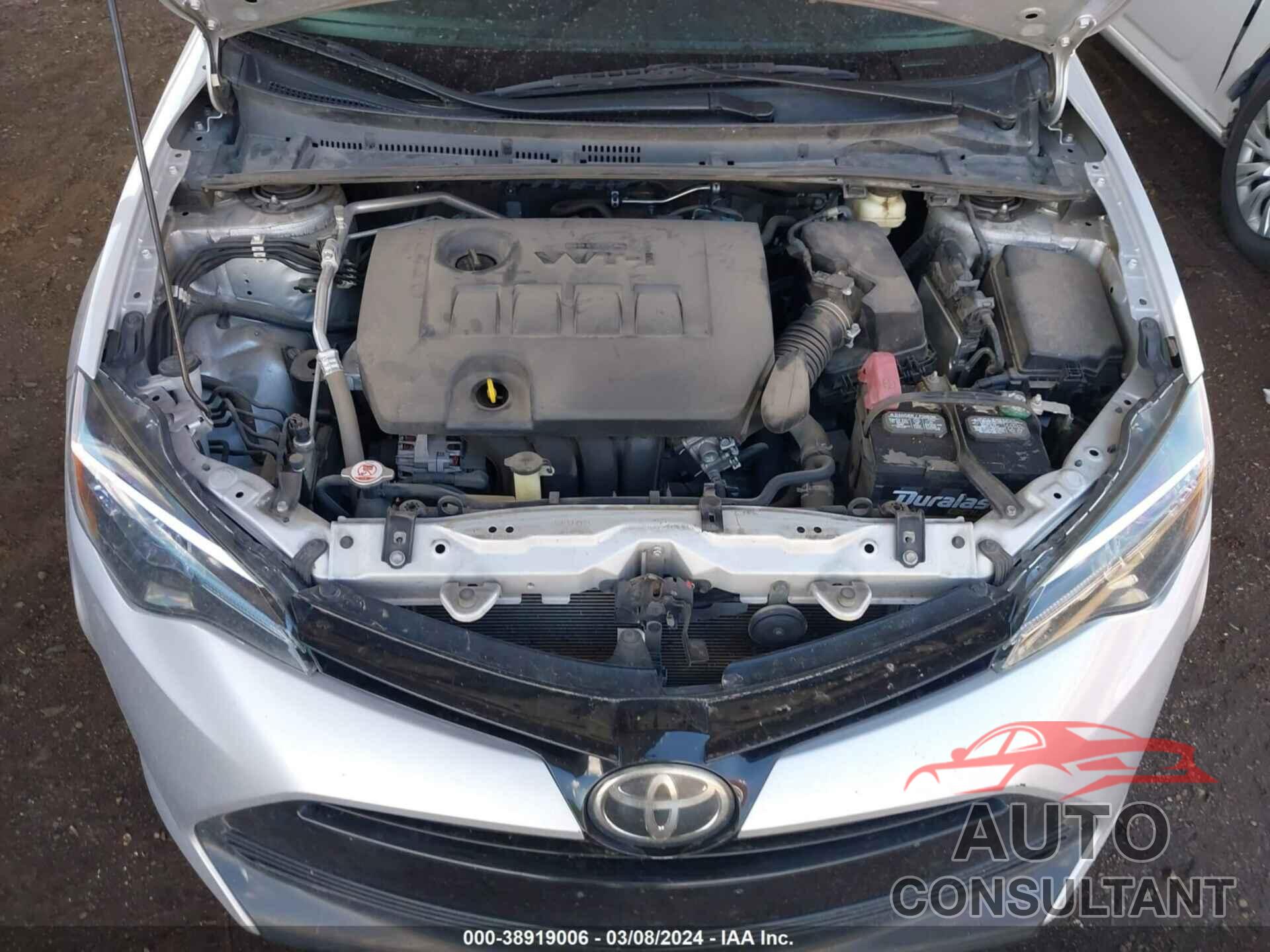 TOYOTA COROLLA 2017 - 5YFBURHE7HP716459