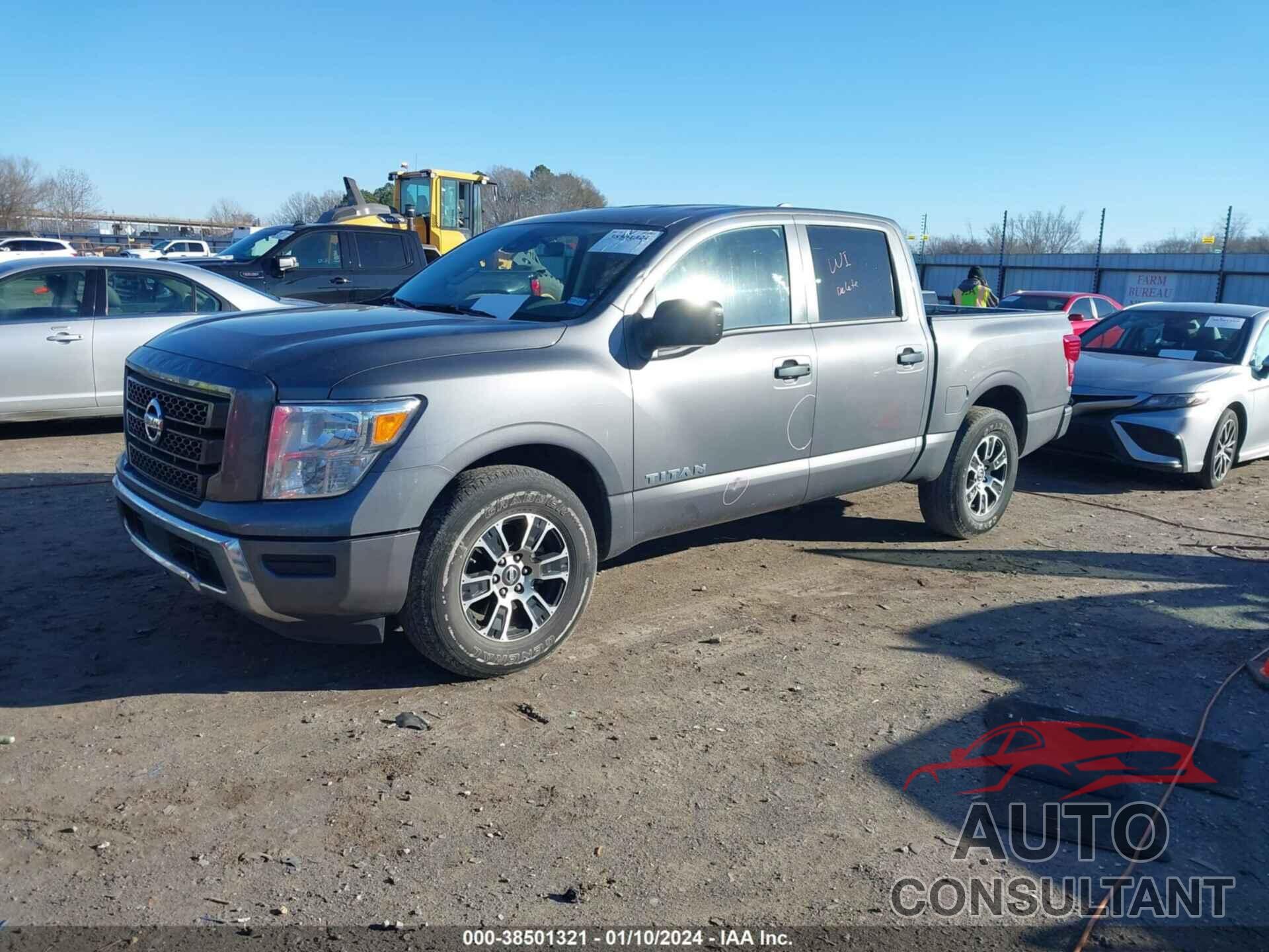 NISSAN TITAN 2022 - 1N6AA1EE3NN104680