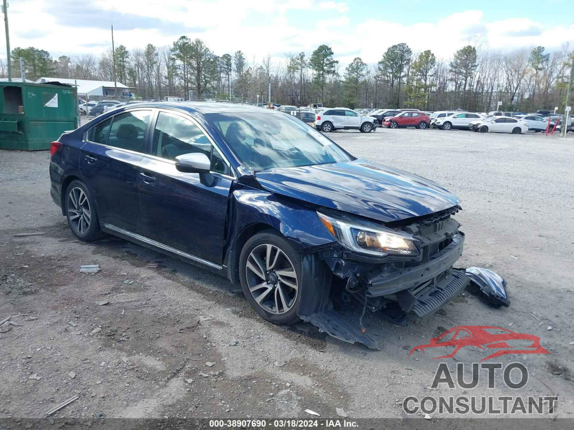 SUBARU LEGACY 2018 - 4S3BNAS6XJ3021469