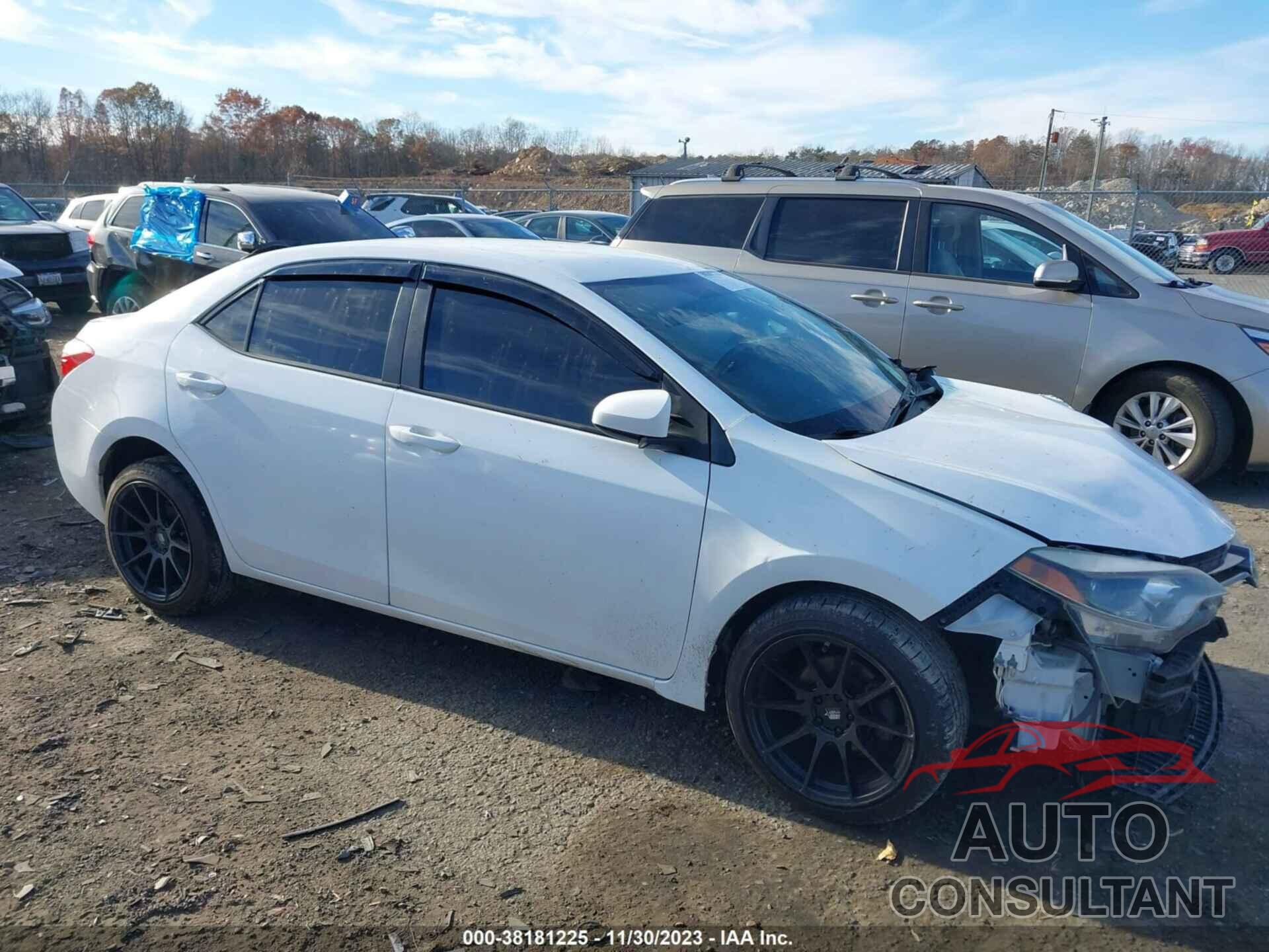 TOYOTA COROLLA 2016 - 2T1BURHE7GC674891