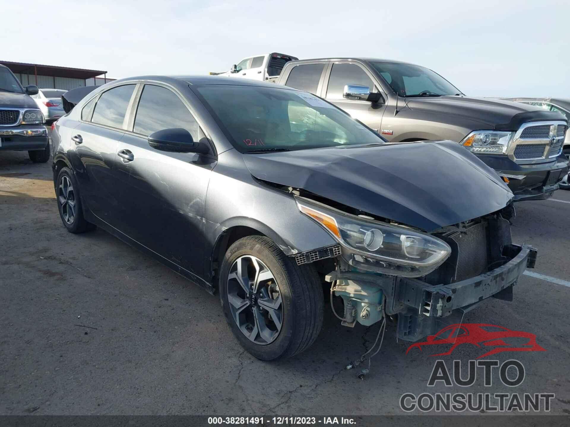 KIA FORTE 2019 - 3KPF24ADXKE056289