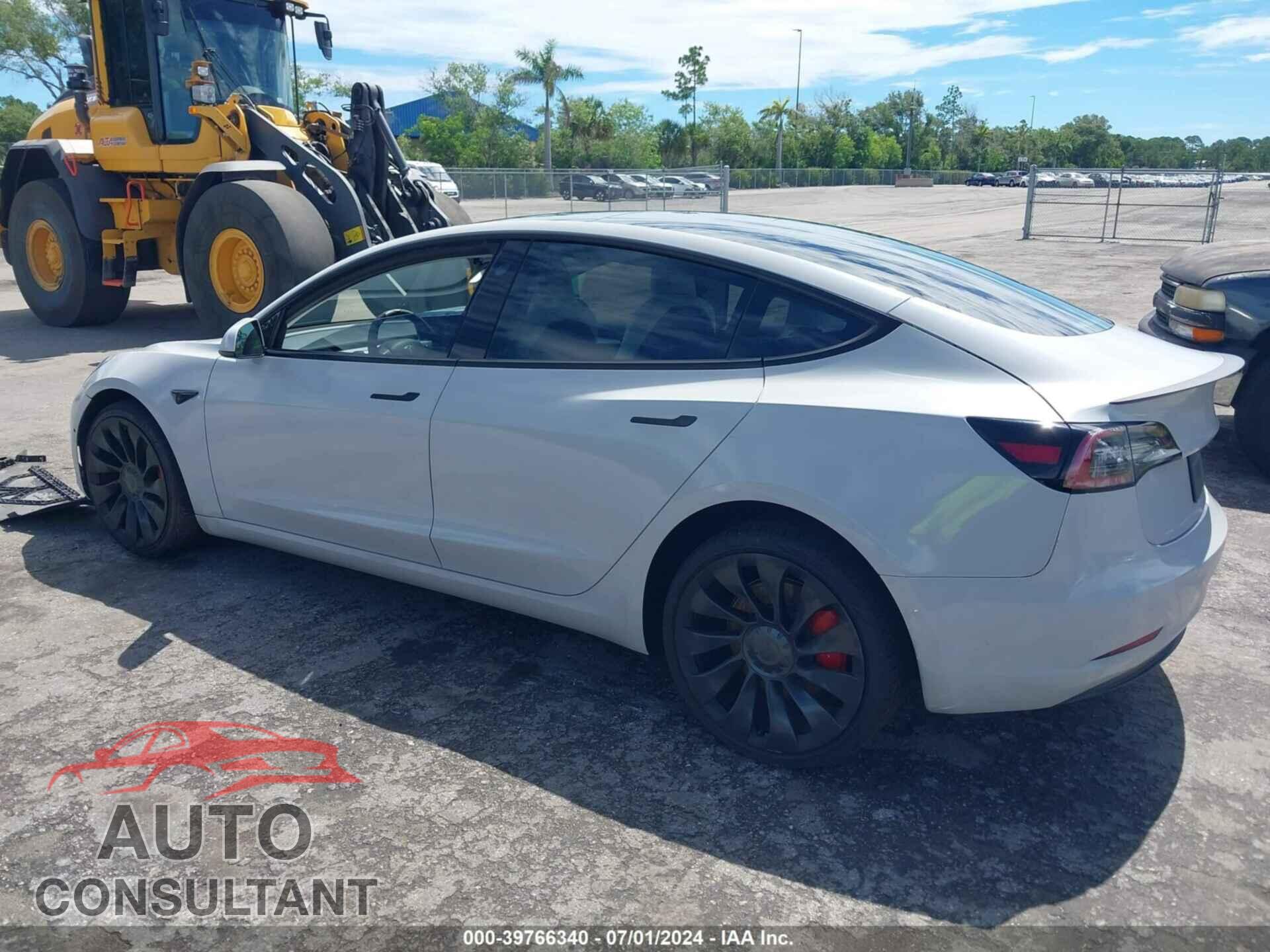 TESLA MODEL 3 2022 - 5YJ3E1EC6NF361619
