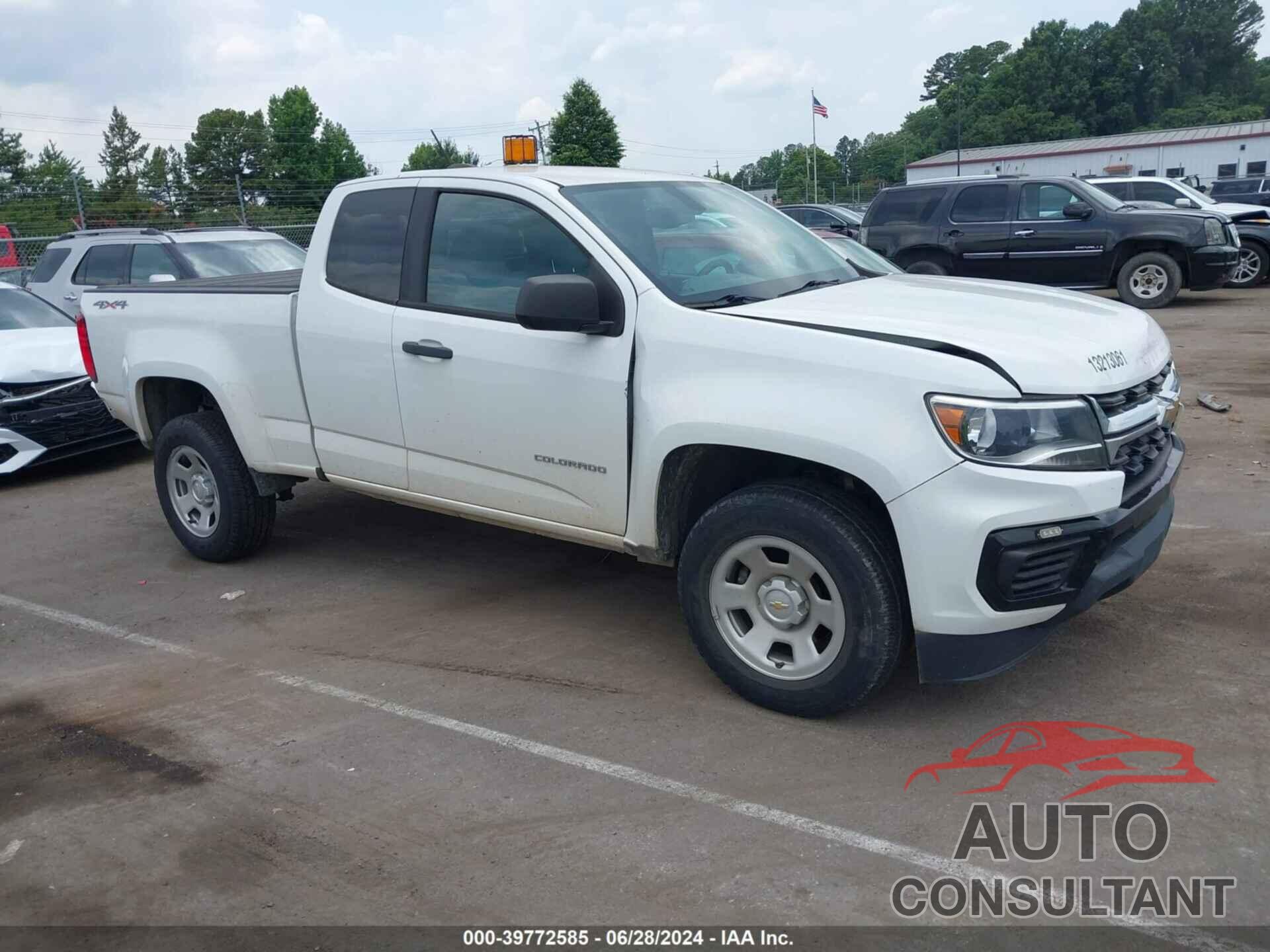 CHEVROLET COLORADO 2021 - 1GCHTBEN6M1106124