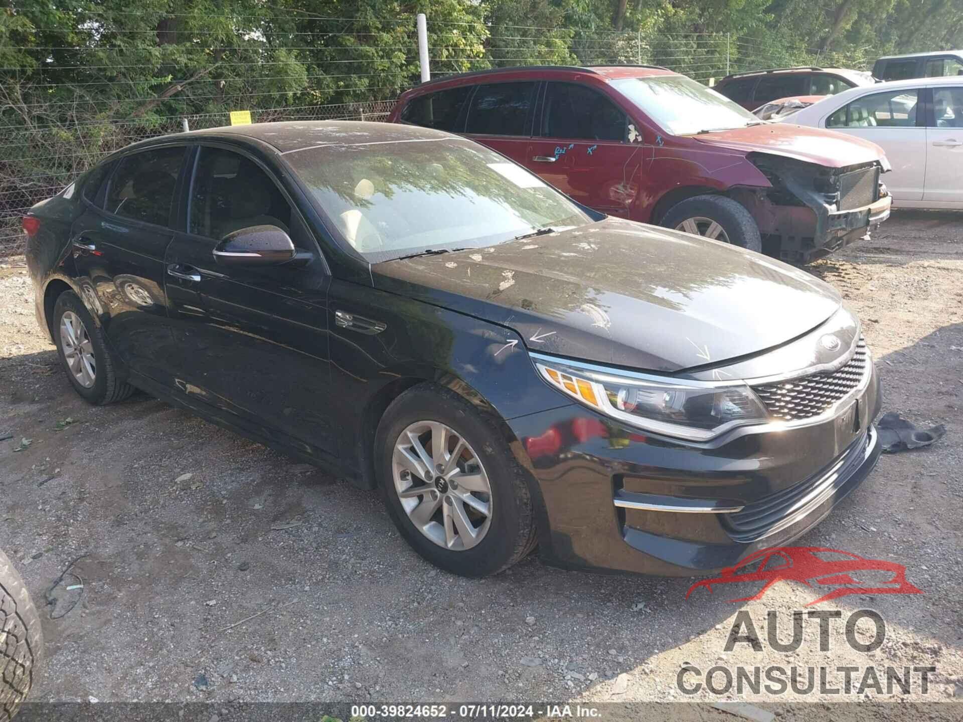 KIA OPTIMA 2018 - 5XXGT4L34JG185138