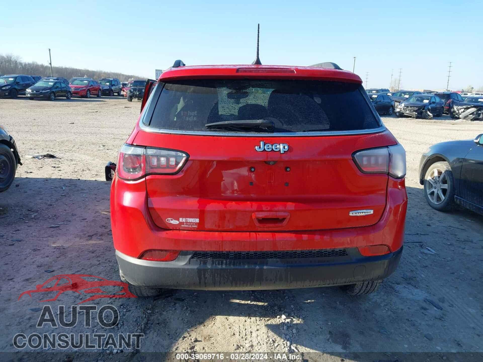 JEEP COMPASS 2017 - 3C4NJCBB2HT632564