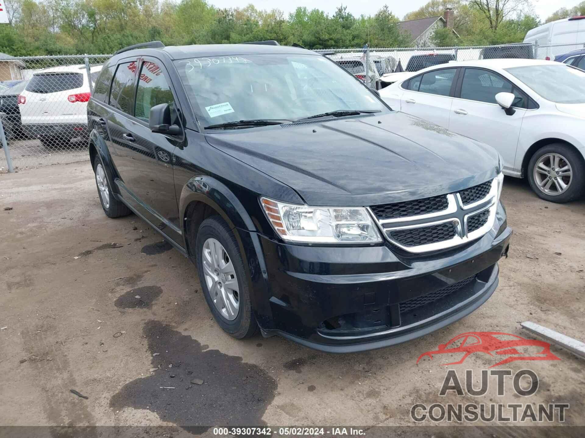 DODGE JOURNEY 2016 - 3C4PDCAB9GT223476