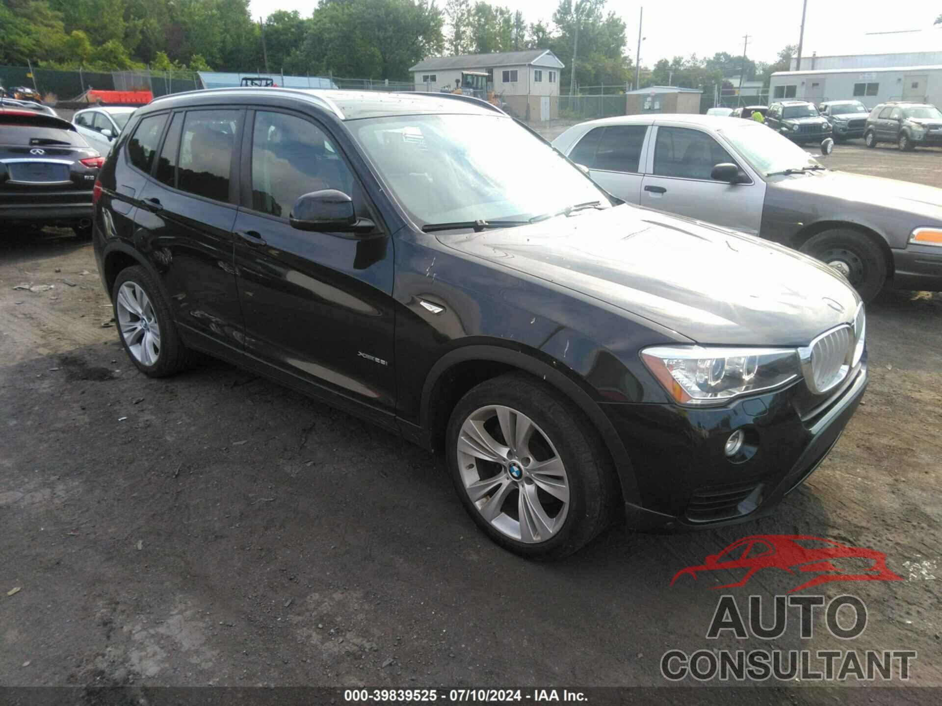 BMW X3 2016 - 5UXWX9C54G0D95006