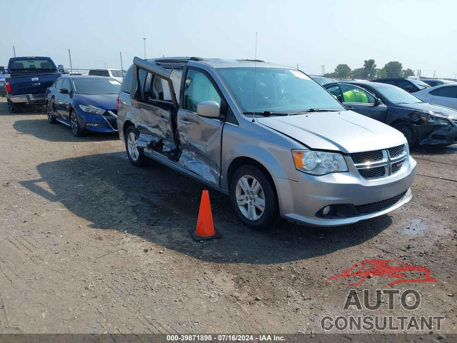 DODGE GRAND CARAVAN 2018 - 2C4RDGCG9JR205966