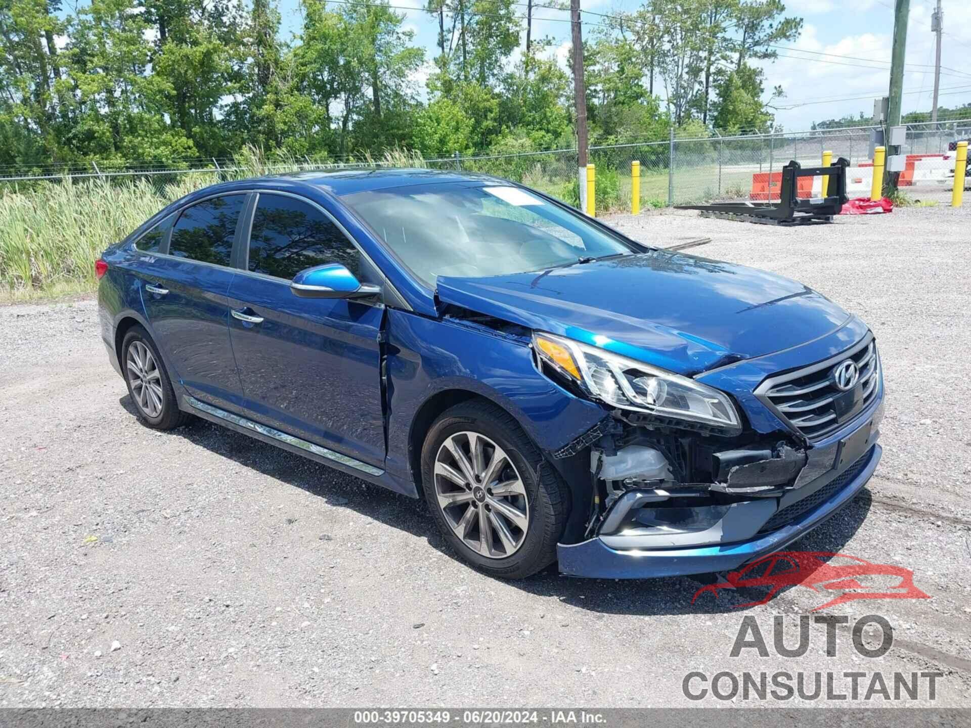 HYUNDAI SONATA 2017 - 5NPE34AF0HH539241