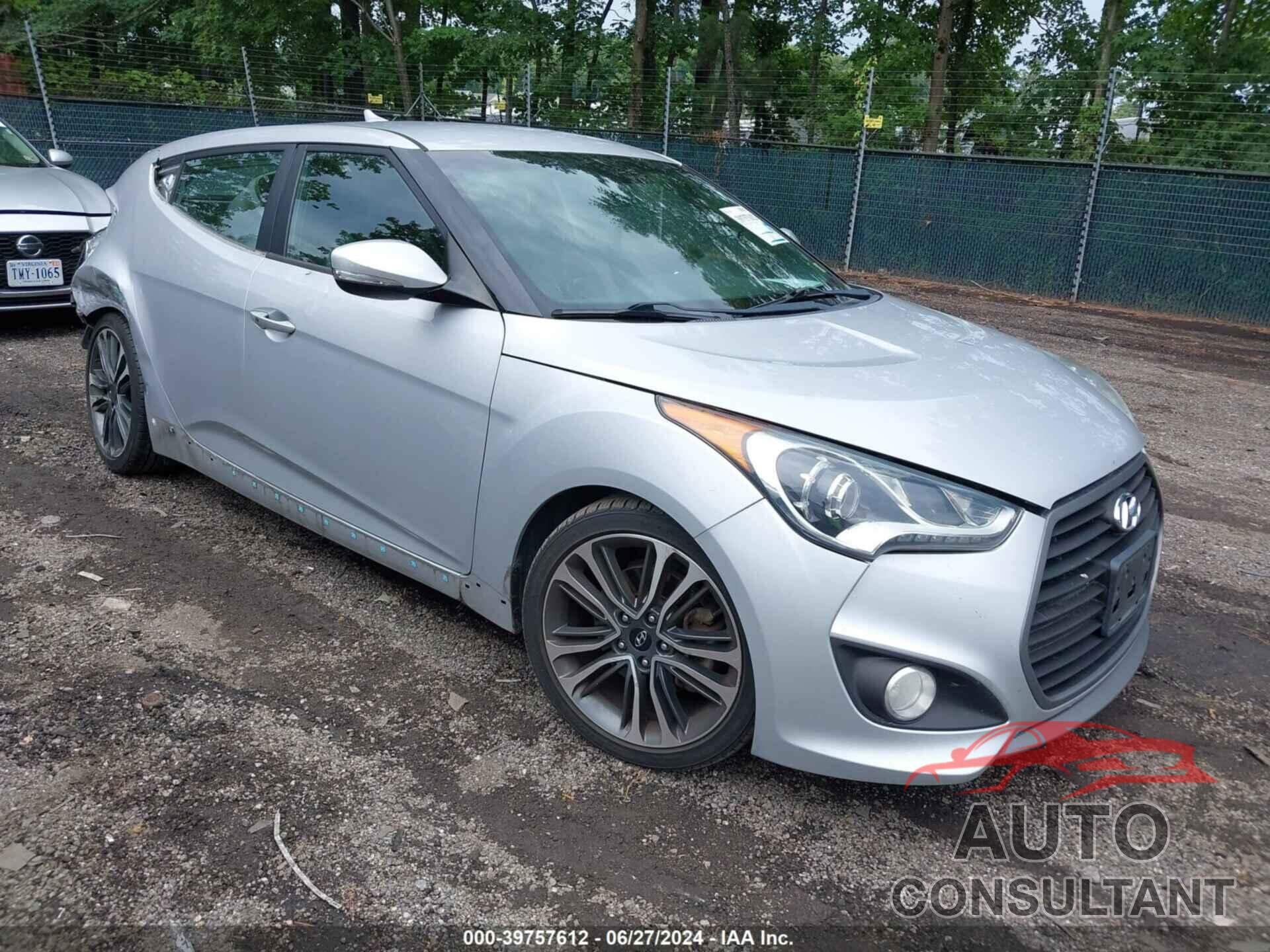 HYUNDAI VELOSTER 2016 - KMHTC6AE2GU250498