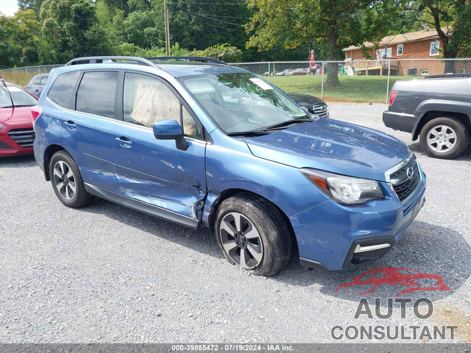 SUBARU FORESTER 2017 - JF2SJARC2HH528890