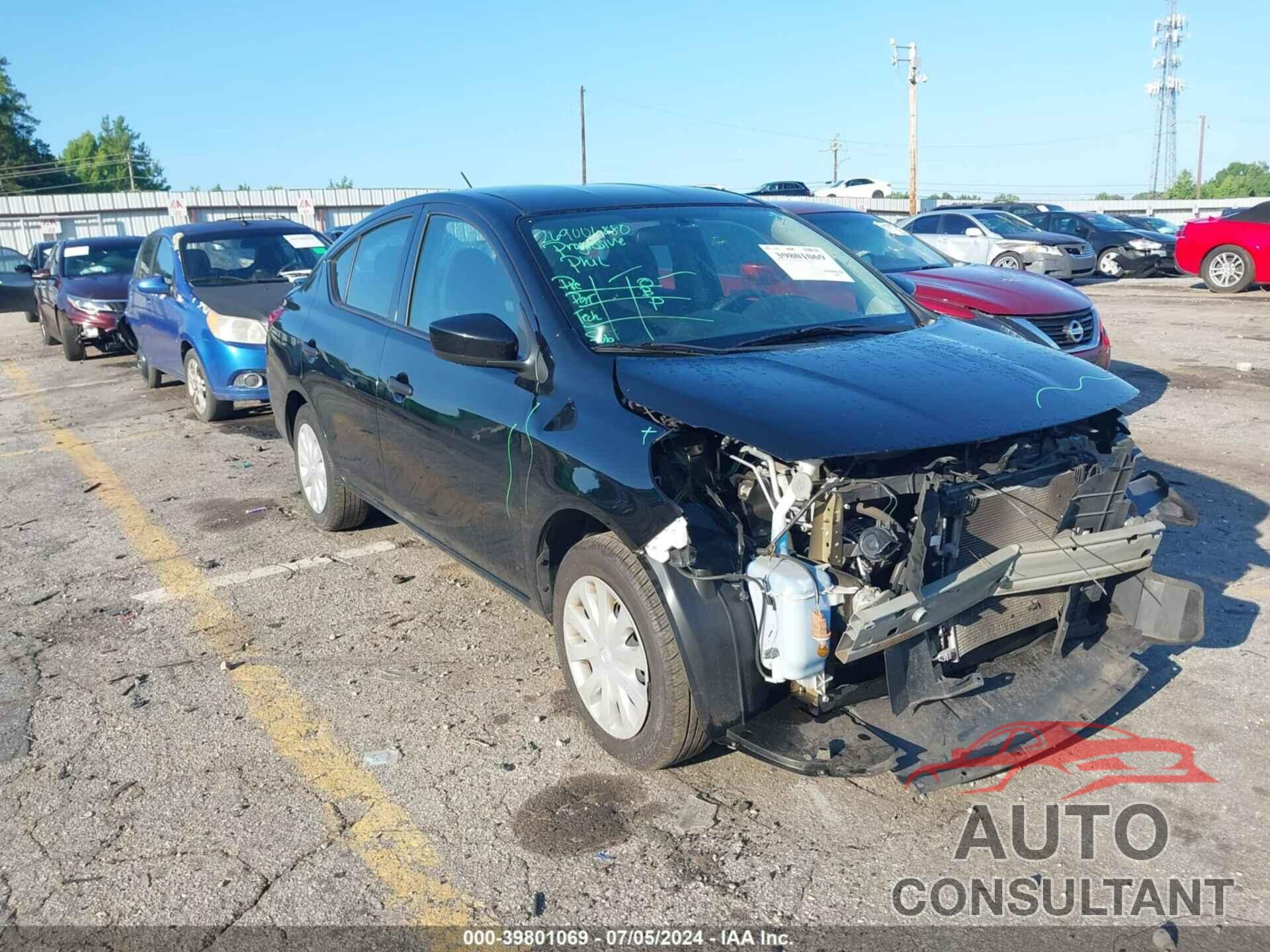 NISSAN VERSA 2019 - 3N1CN7AP5KL823261