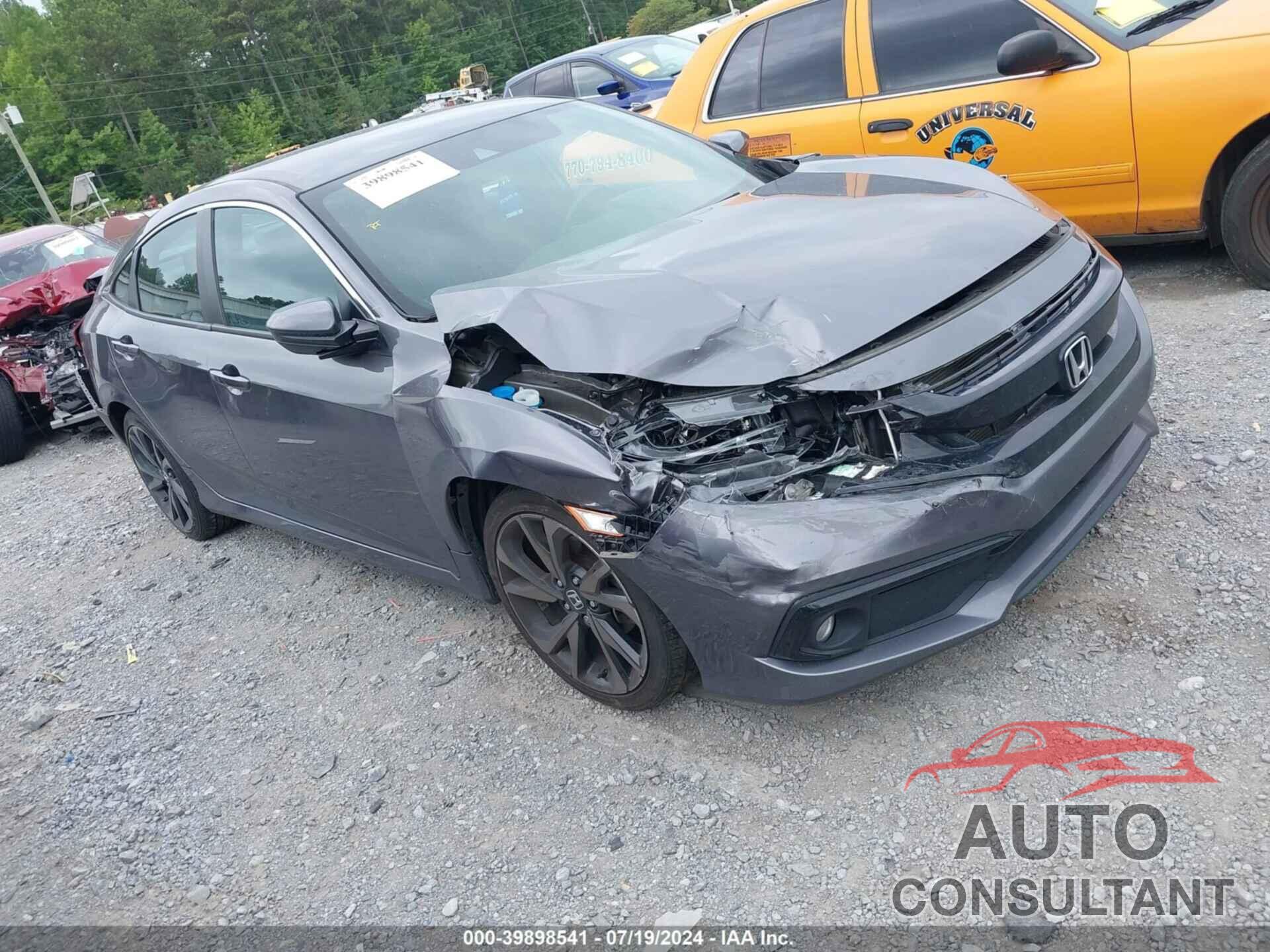 HONDA CIVIC 2021 - 2HGFC2F82MH551219