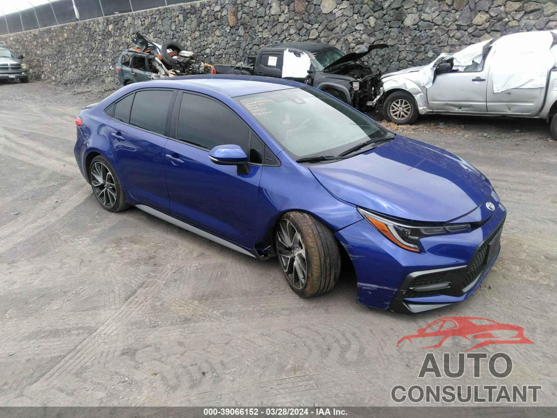 TOYOTA COROLLA 2021 - JTDS4MCE2MJ067372