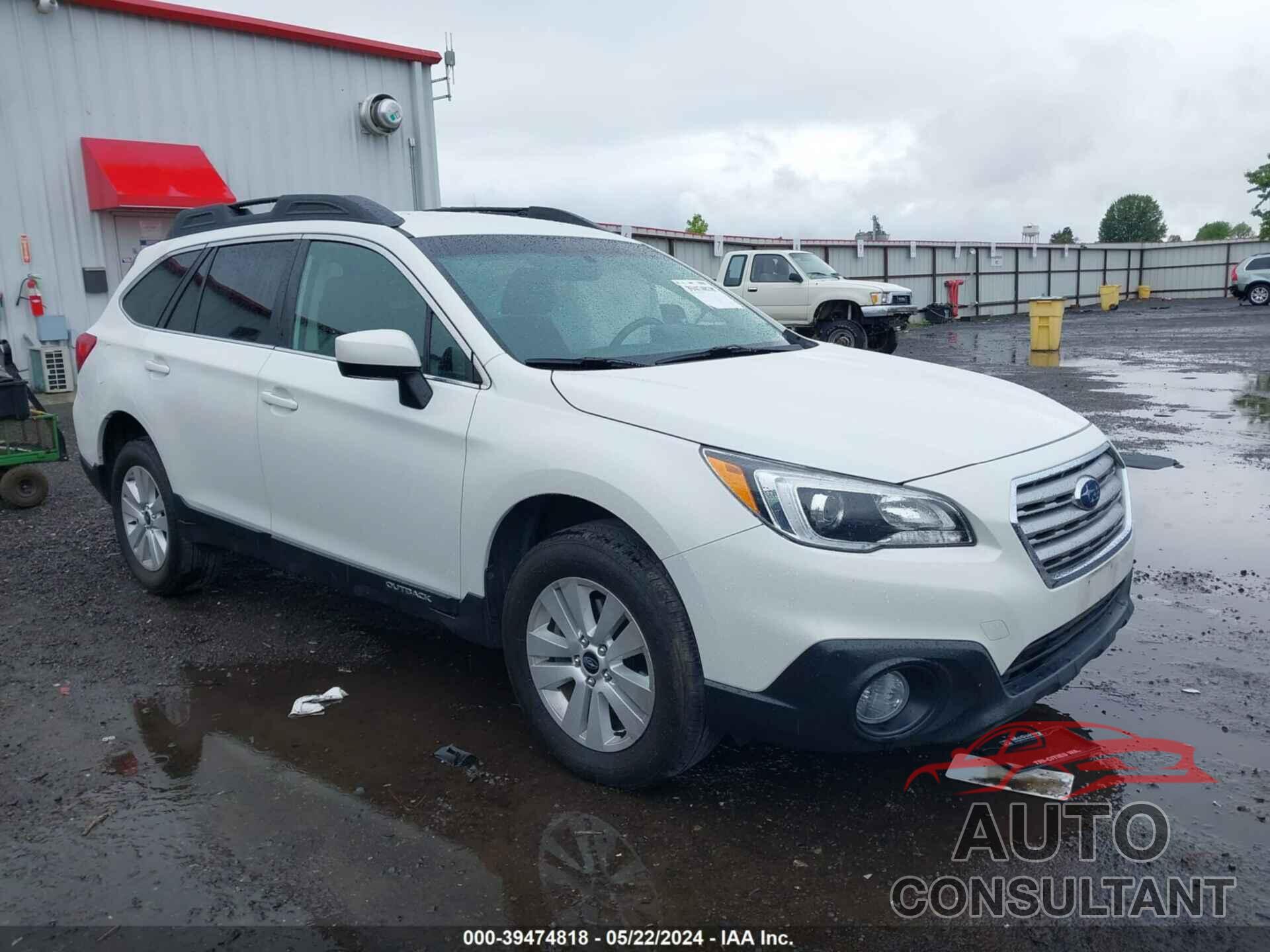 SUBARU OUTBACK 2017 - 4S4BSACC0H3345159