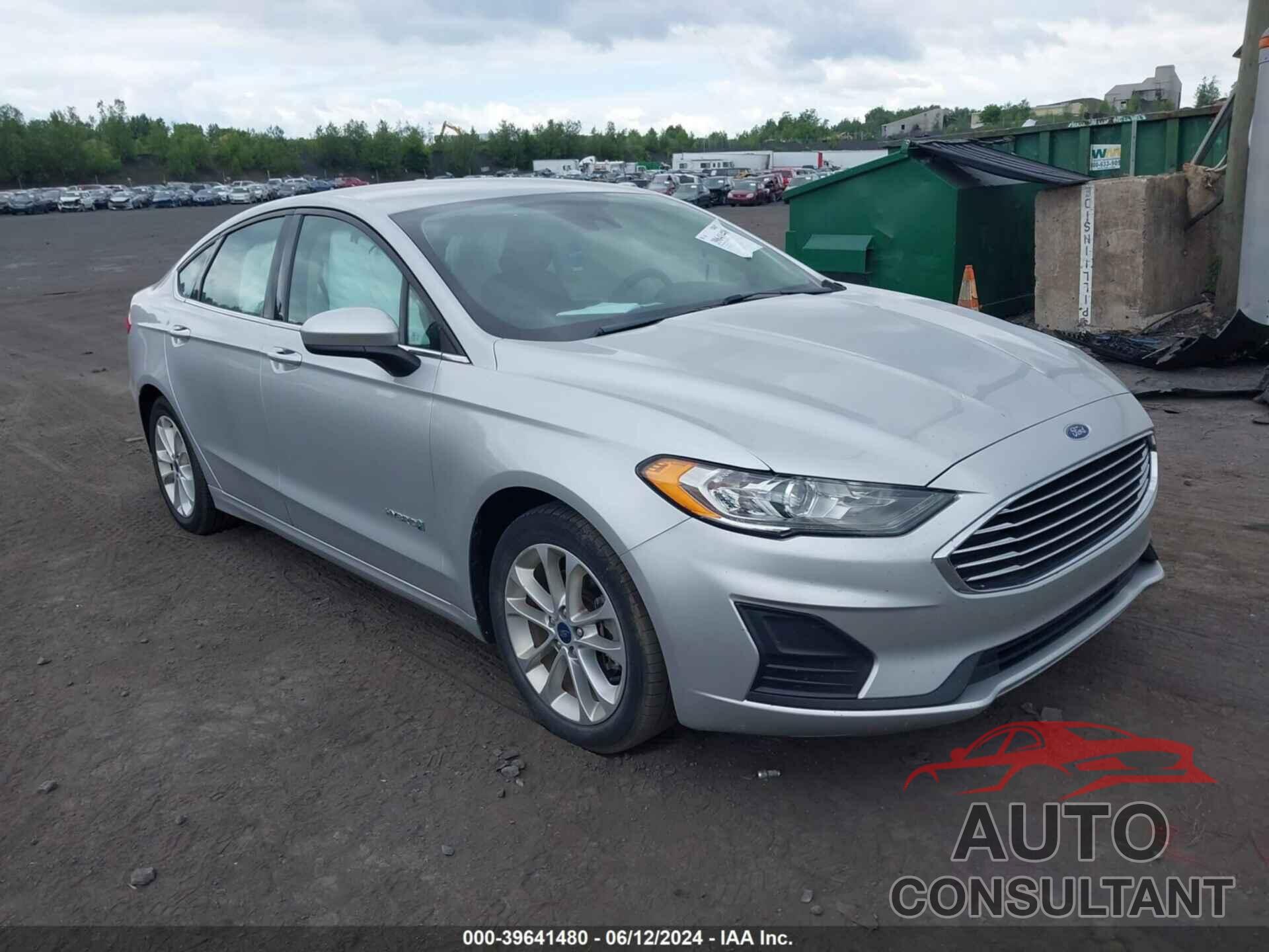 FORD FUSION HYBRID 2019 - 3FA6P0LUXKR224874