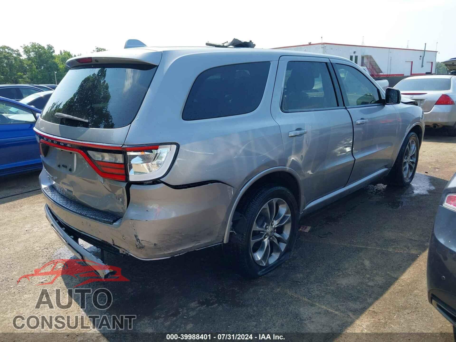 DODGE DURANGO 2019 - 1C4RDJDG7KC824829