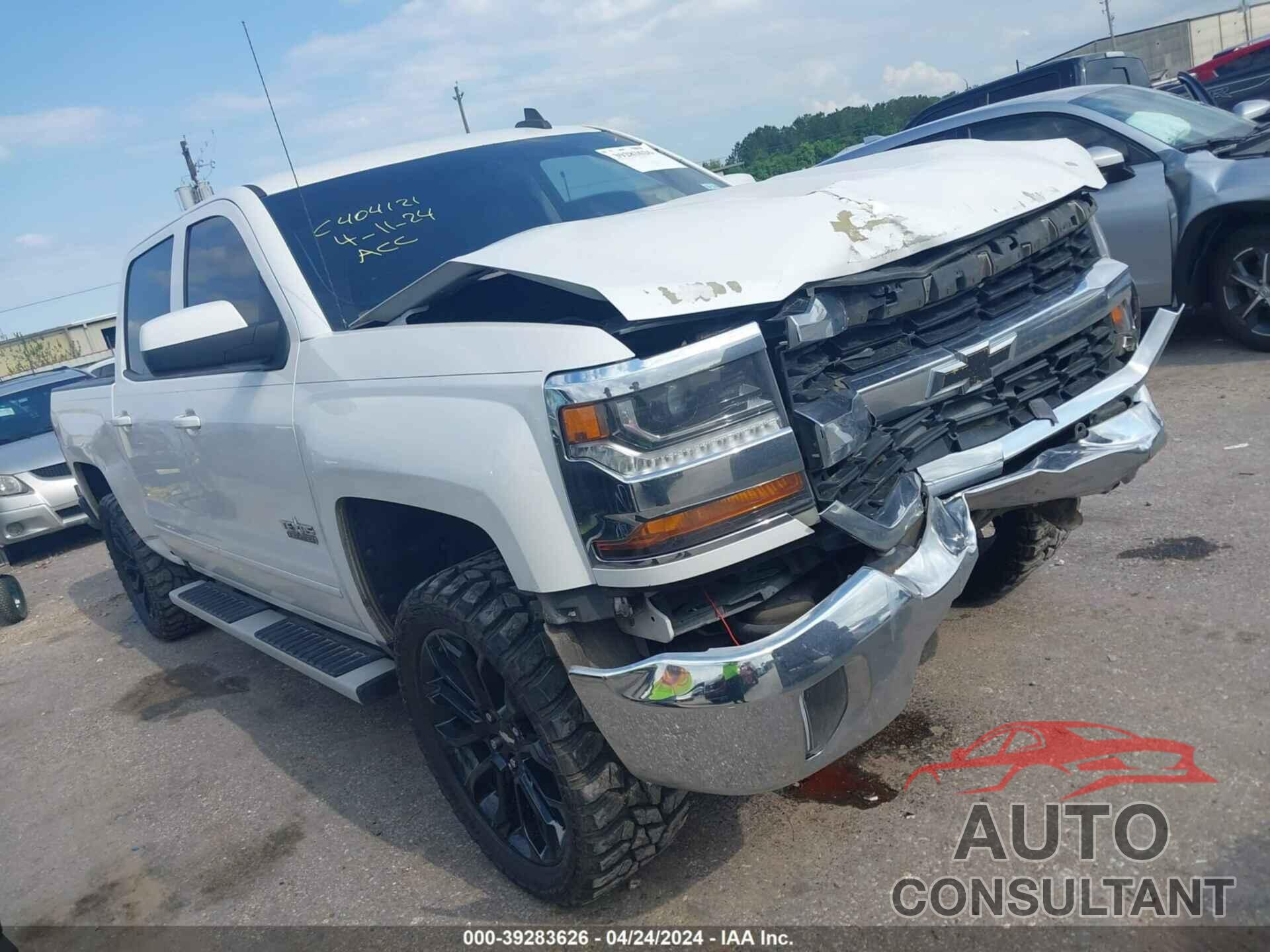 CHEVROLET SILVERADO 1500 2016 - 3GCPCREC7GG352611