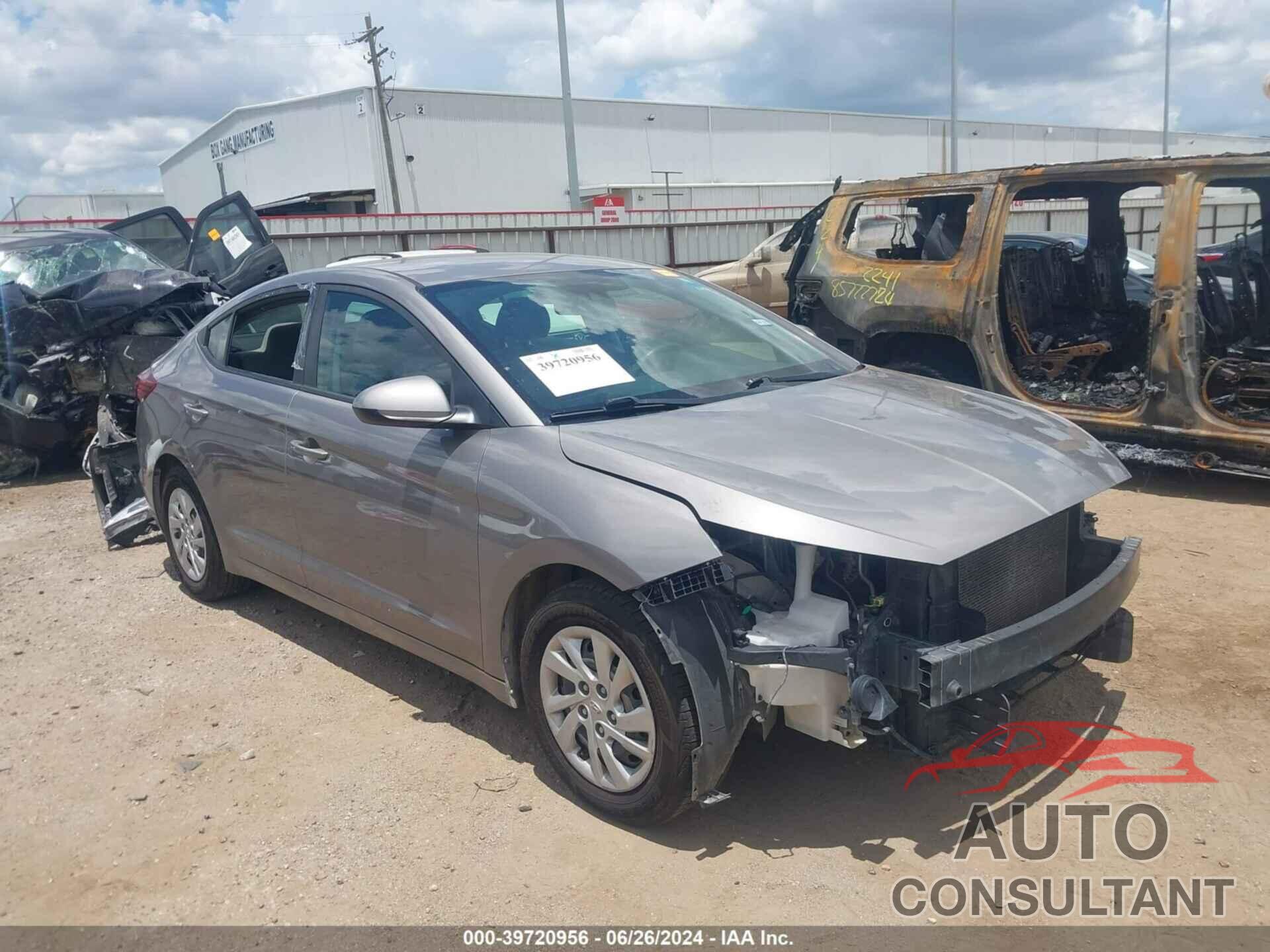 HYUNDAI ELANTRA 2020 - KMHD74LF2LU896251