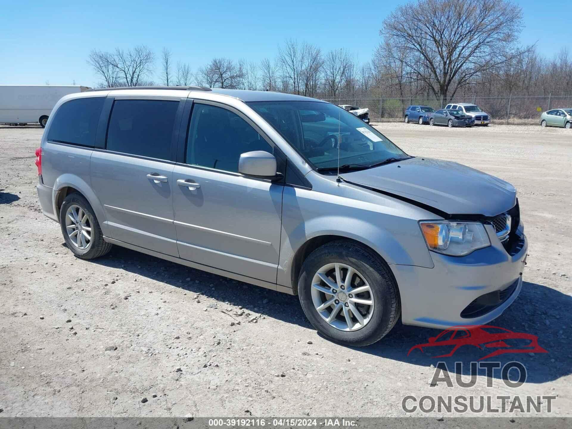 DODGE GRAND CARAVAN 2016 - 2C4RDGCGXGR211168