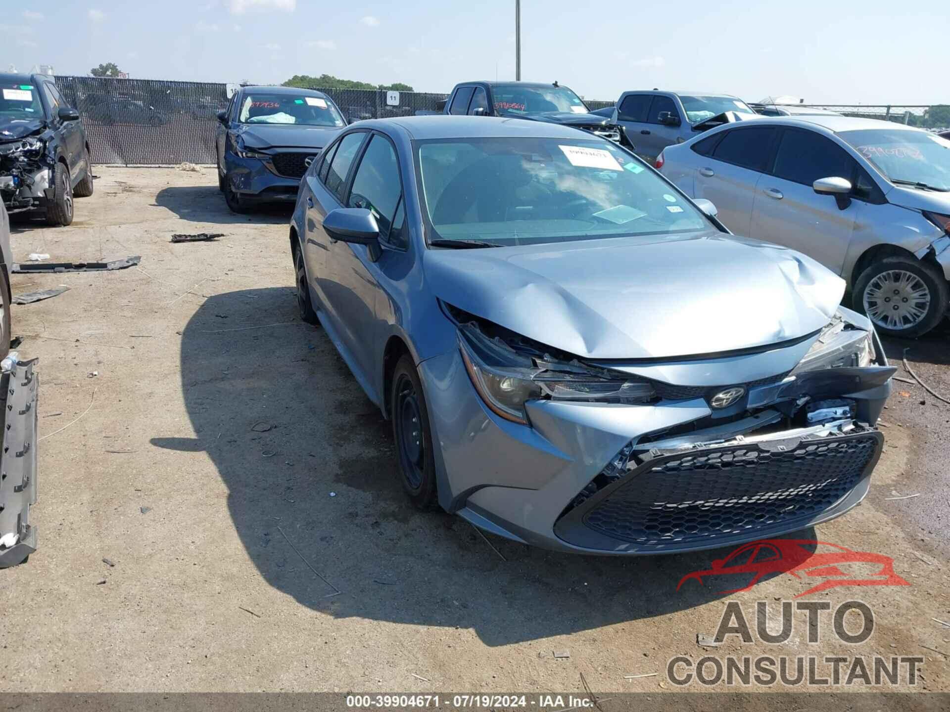 TOYOTA COROLLA 2021 - 5YFEPMAE2MP245722